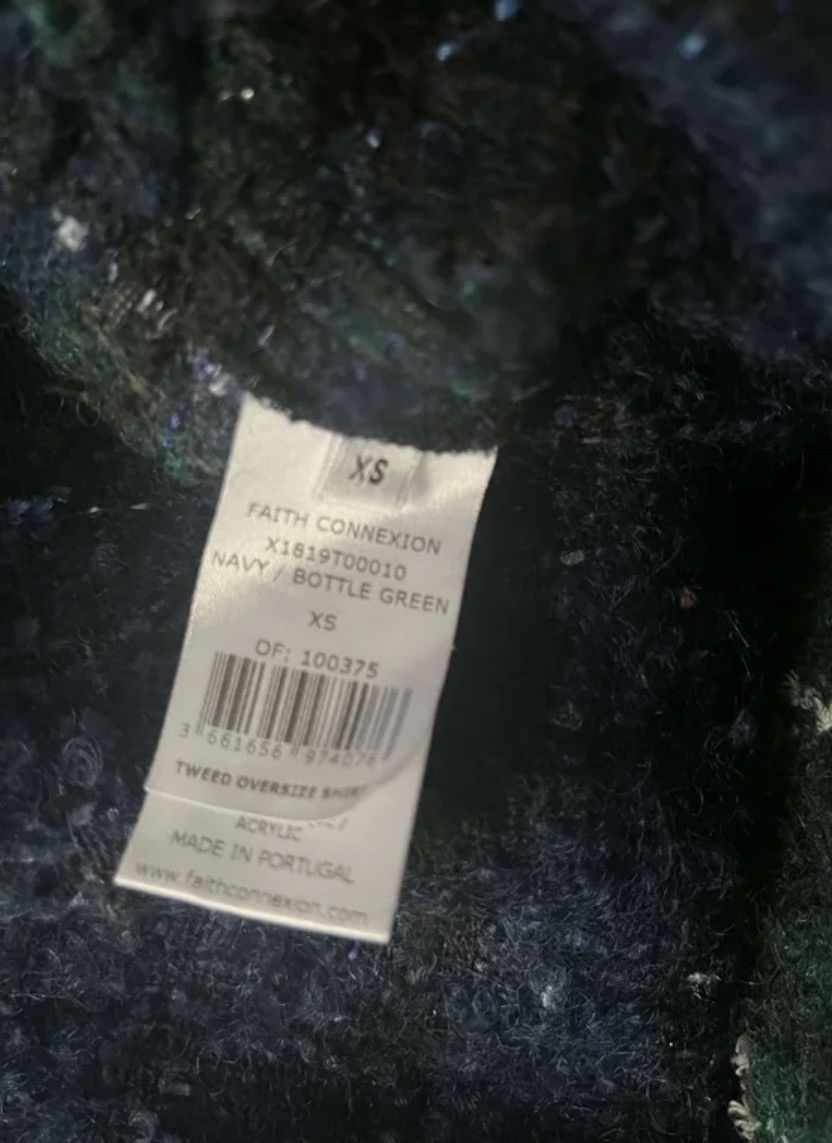 Faith Connexion Flannel oversized shirt Faith Connexion Wool Size US XS / EU 42 / 0 - 3 Thumbnail