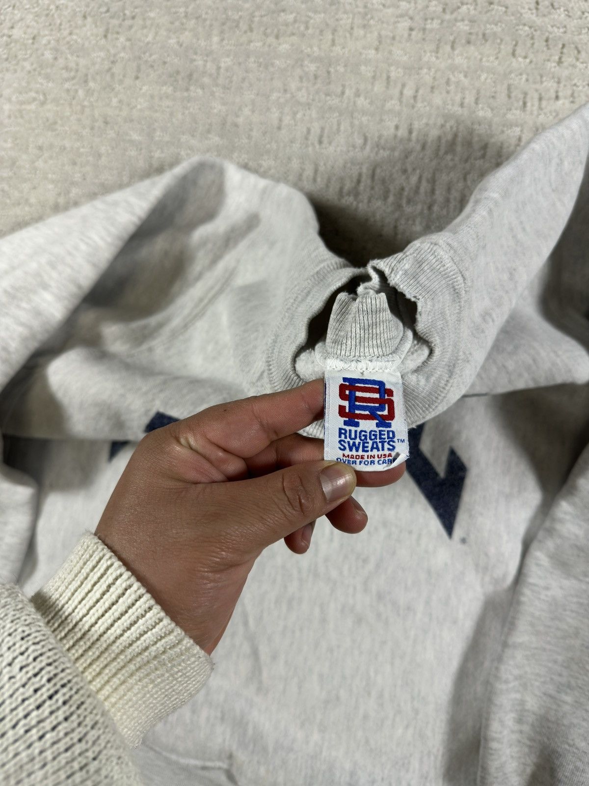 NCAA 1990’s Duke University Spellout Crewneck Size US L / EU 52-54 / 3 - 4 Thumbnail