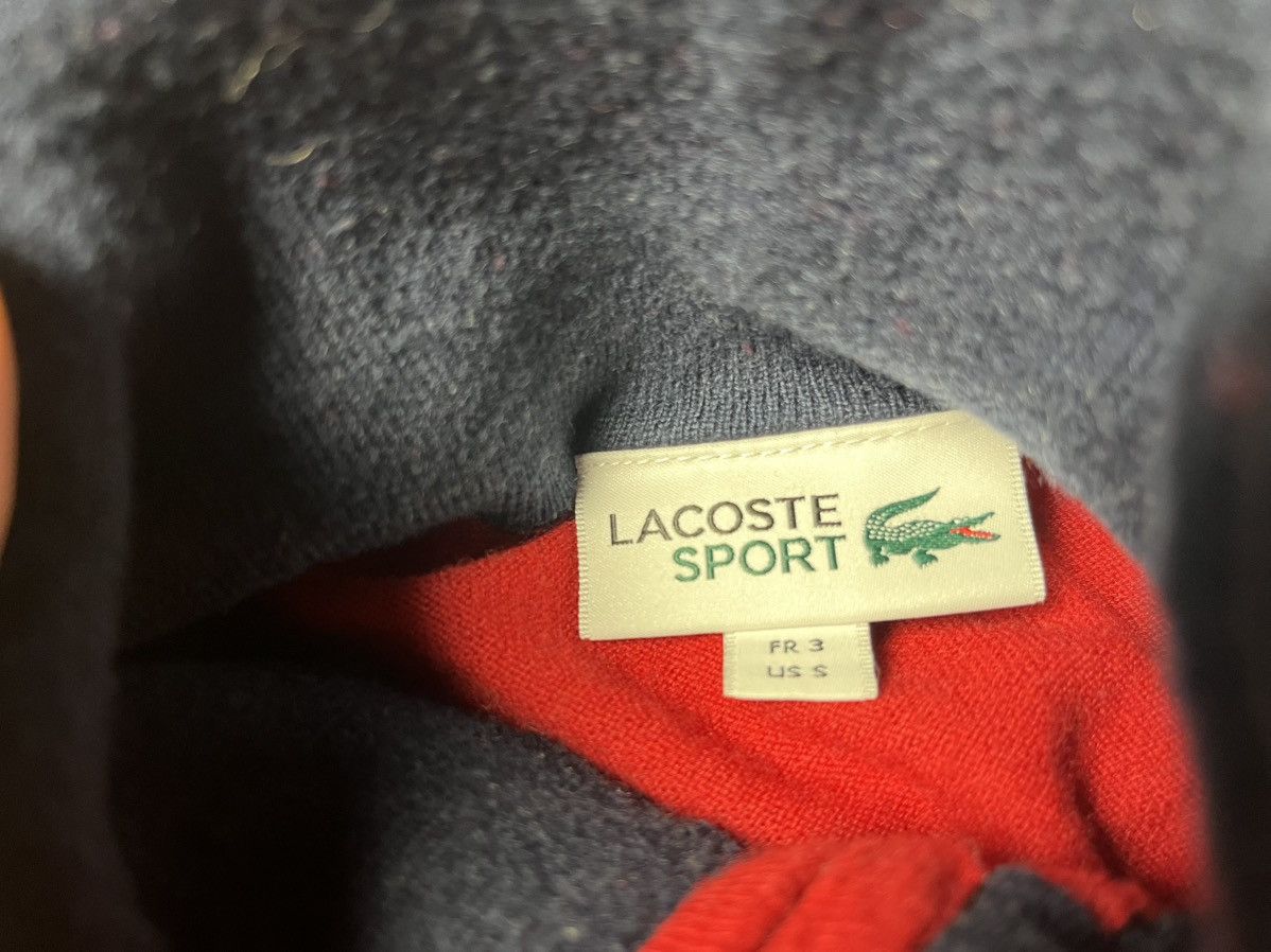 Lacoste Lacoste Half Zip 1/3 Jumper Logo sleeve Size Small Size US S / EU 44-46 / 1 - 5 Thumbnail