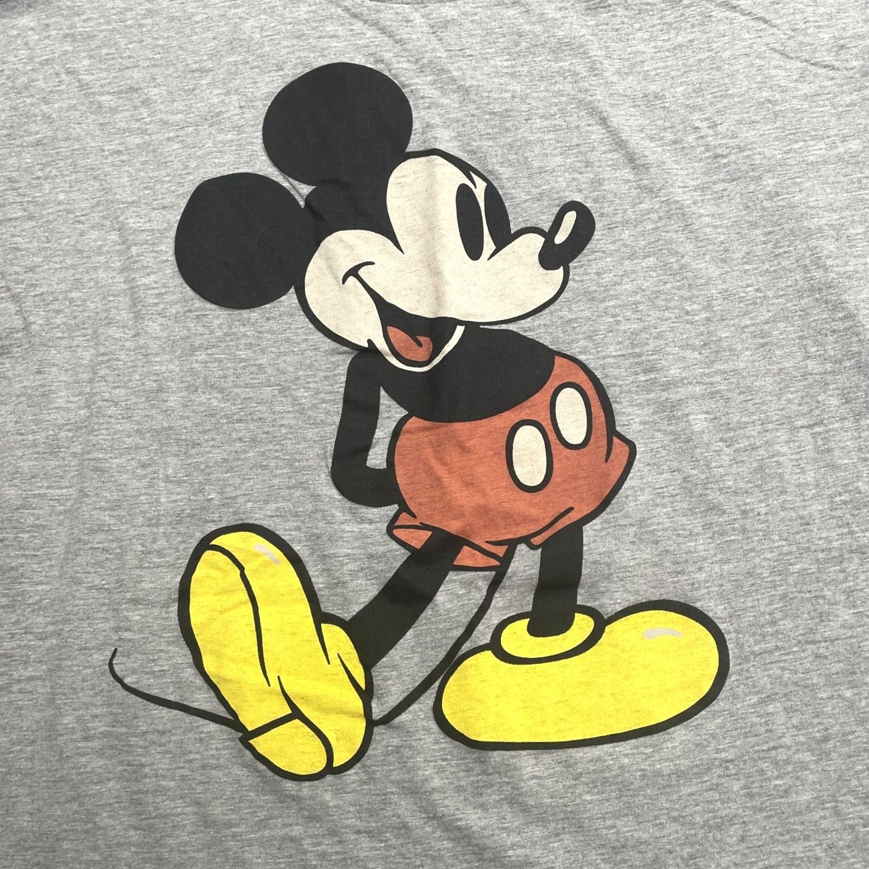 Disney Disney Mickey Mouse Graphic T-Shirt Mens 2X Gray Crew Neck Short Sleeve Tee Top Size US XXL / EU 58 / 5 - 3 Thumbnail