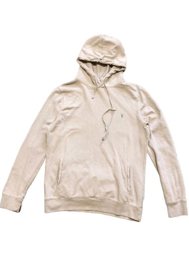 Allsaints Vintage Allsaints Embroidered Logo Hoodie Size M Size US M / EU 48-50 / 2 - 1 Thumbnail