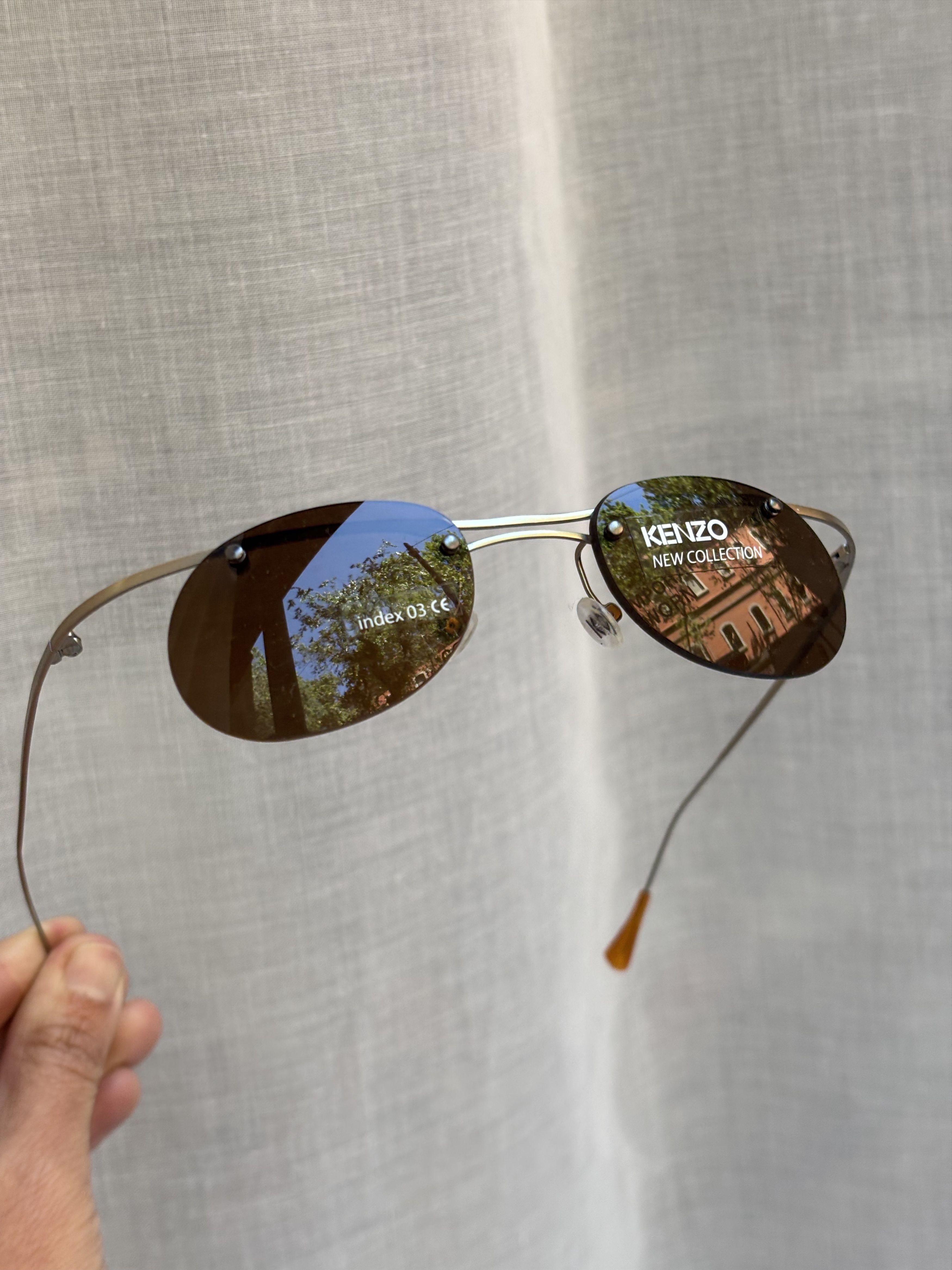 Kenzo Kenzo Sunglasses New Vintage Sport Pop Motard Ski Size ONE SIZE - 3 Thumbnail