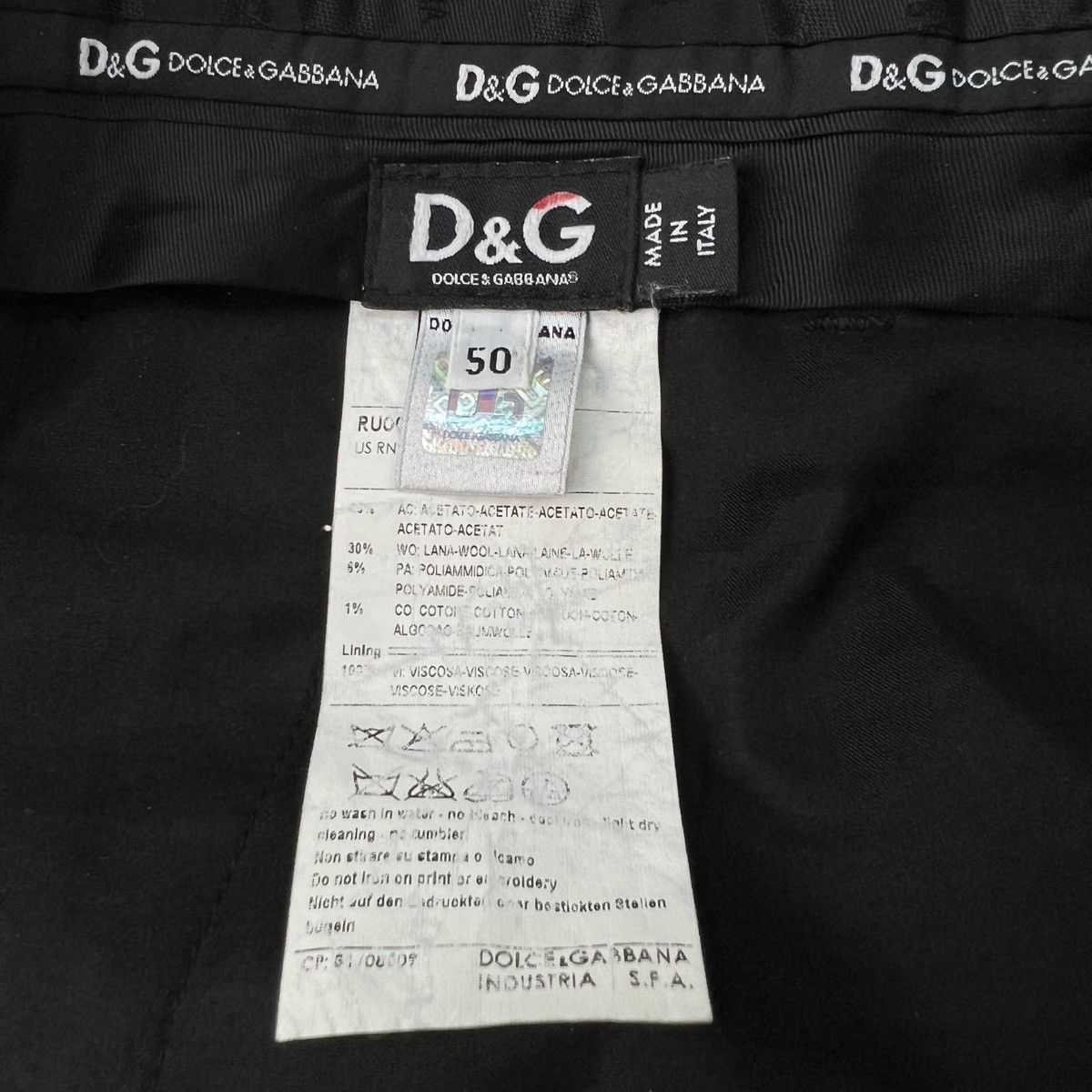 Dolce & Gabbana Dolce & Gabbana Shimmering Pleated Pants Size US 33 - 13 Thumbnail