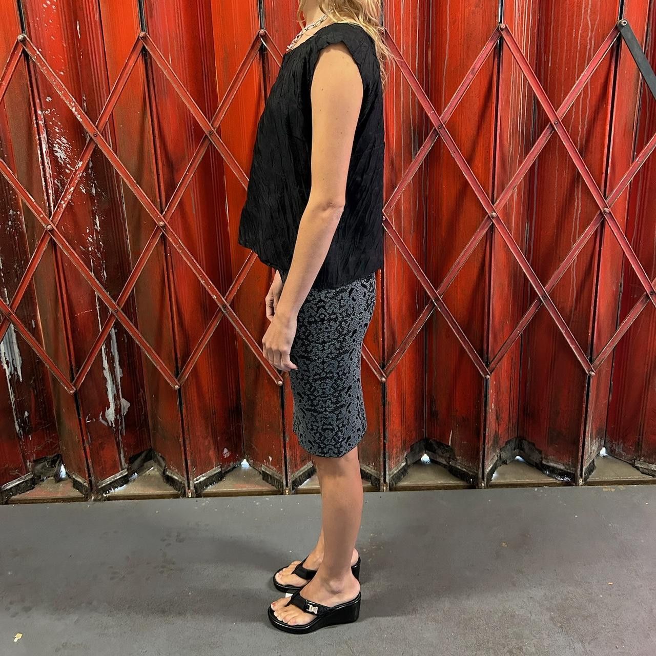 Gucci Gucci Jacquard Knit Snake Print Skirt Tom Ford era cost Size 27" / US 4 / IT 40 - 4 Thumbnail