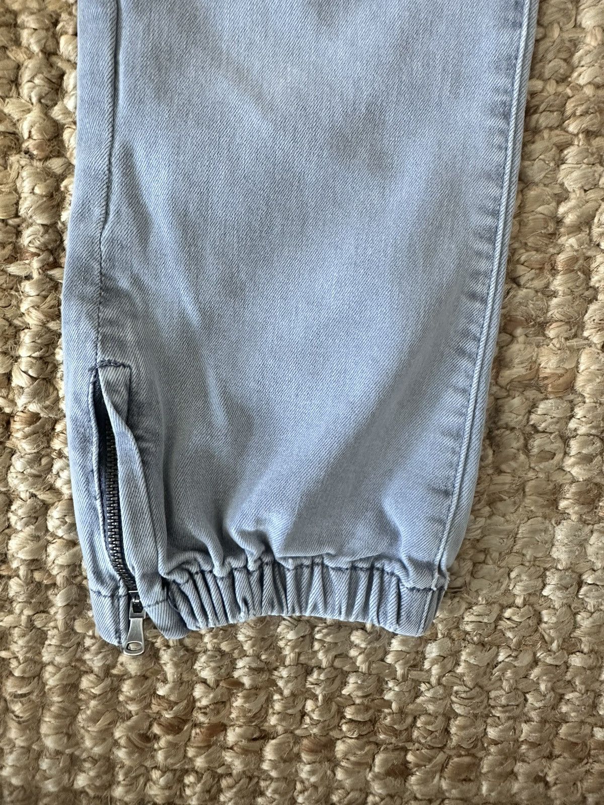 Paige Paige Mayslie Women's GRAY Ankle Cropped Jogger Jeans Size 27" / US 4 / IT 40 - 4 Thumbnail