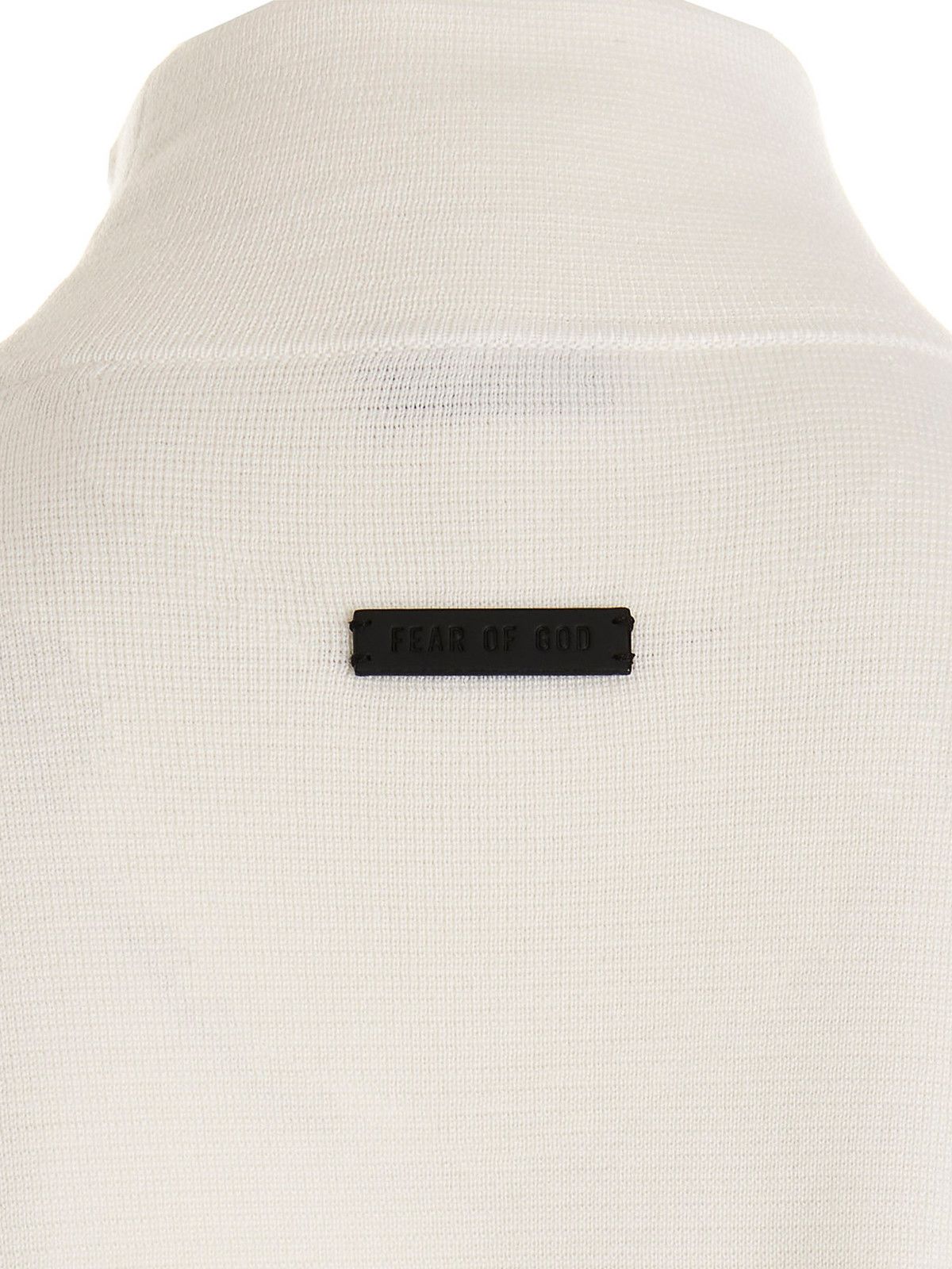 Fear of God o1y0125 Turtleneck Sweatshirt in Ivory Size US XL / EU 56 / 4 - 4 Thumbnail
