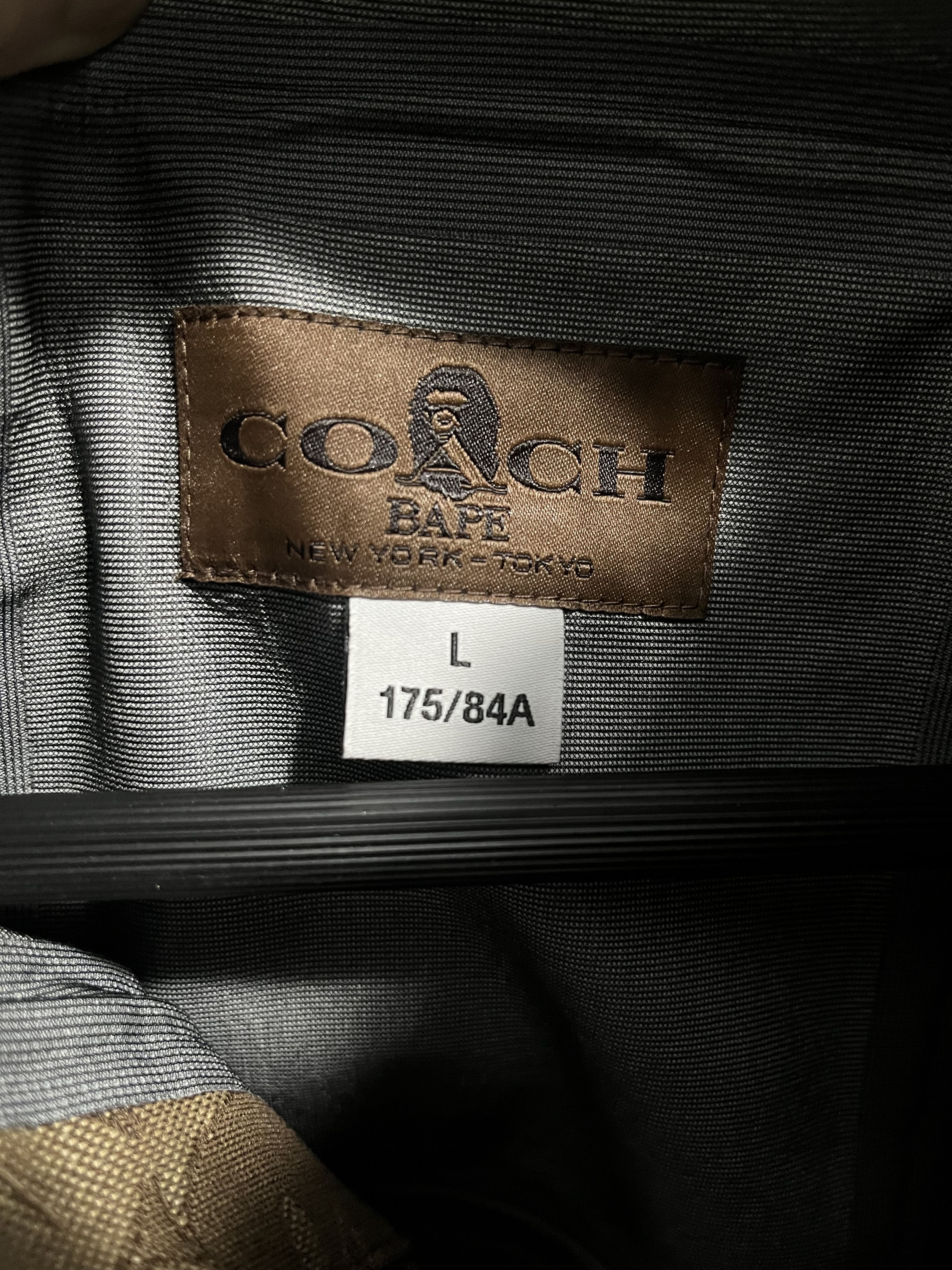 Bape × Coach BAPE COACH SNOWBOARD JACKET Size US L / EU 52-54 / 3 - 20 Thumbnail