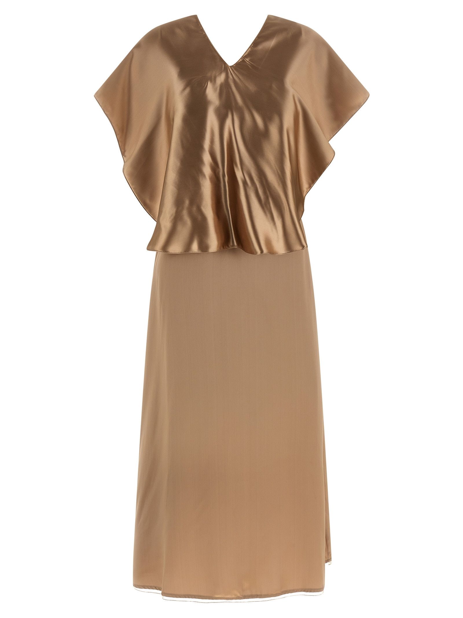 Fabiana Filippi Dress with cape Size S / US 4 / IT 40 - 1 Thumbnail