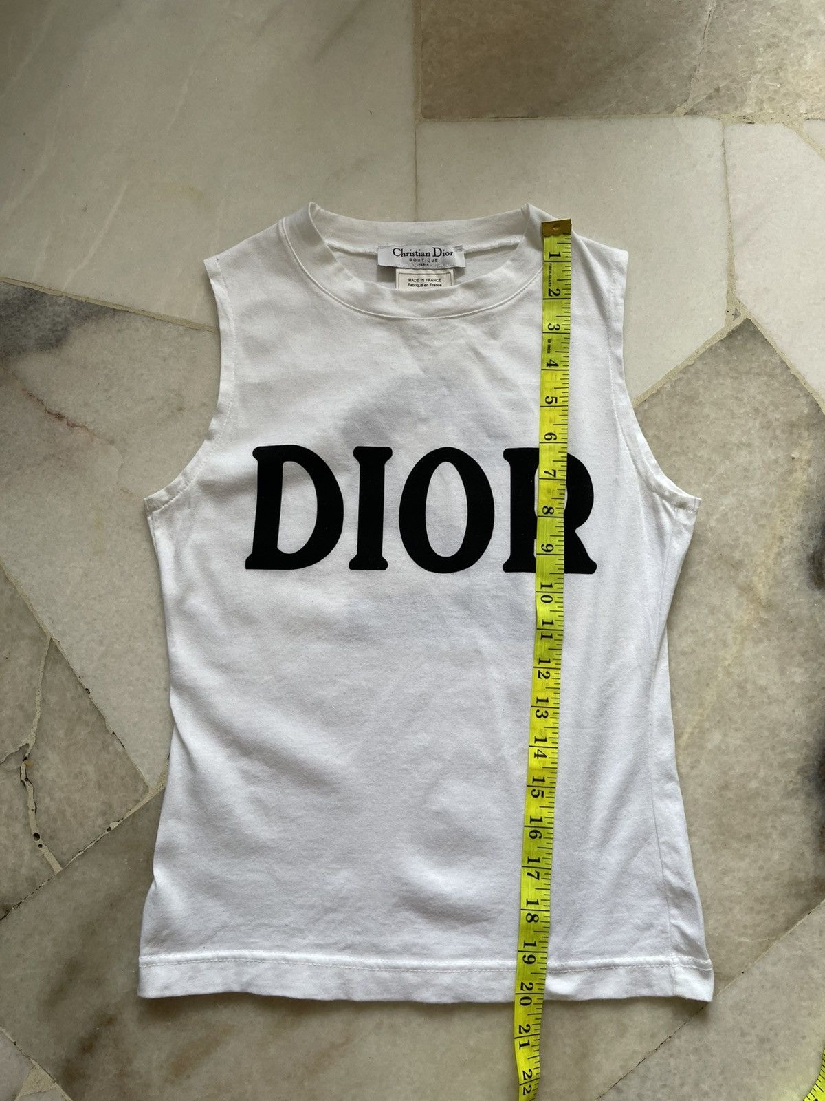 Dior 2001 Most Rare ' Dior 2 'John Galliano Tank Top Size XS / US 0-2 / IT 36-38 - 12 Thumbnail
