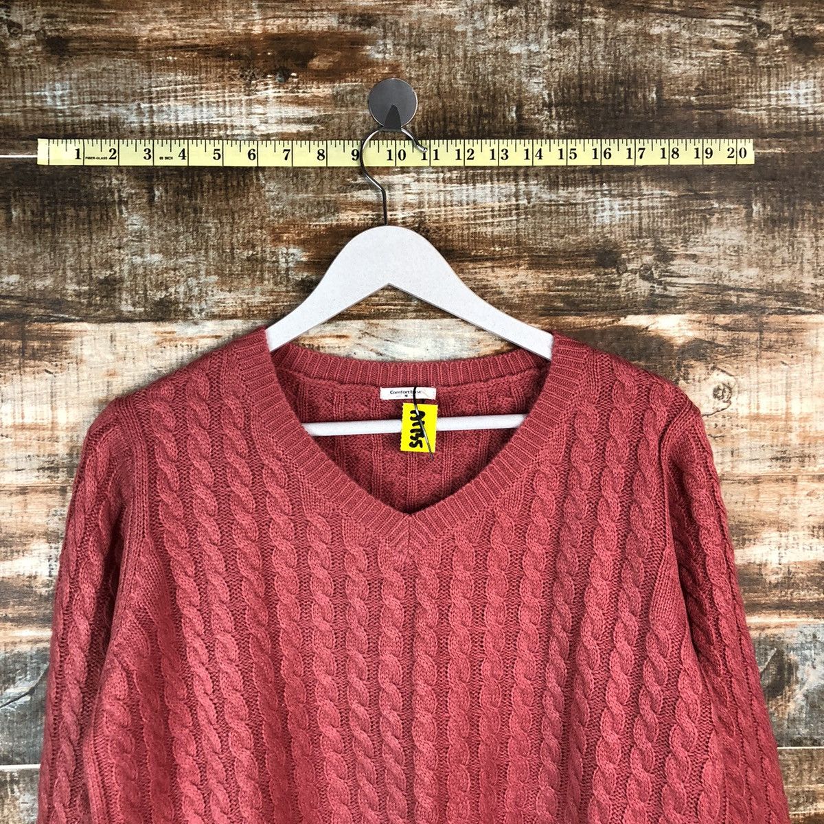 Homespun Knitwear × Japanese Brand Comfart Basic Pink Knitwear #A1735 Size M / US 6-8 / IT 42-44 - 4 Thumbnail