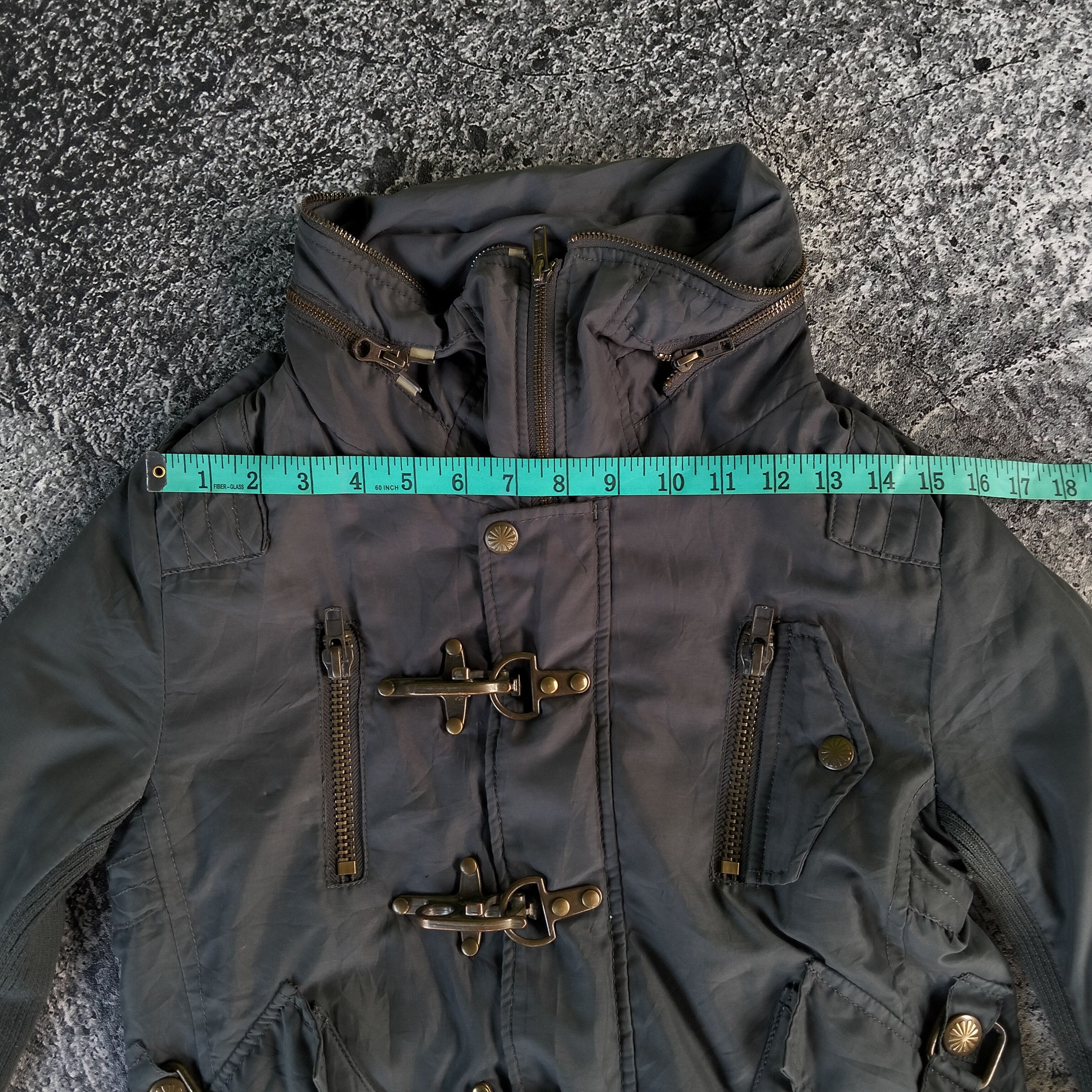 If Six Was Nine Japanese Madmind Fur Hoodie Bondage Jacket Lgb If6w9 Style Size US S / EU 44-46 / 1 - 19 Thumbnail