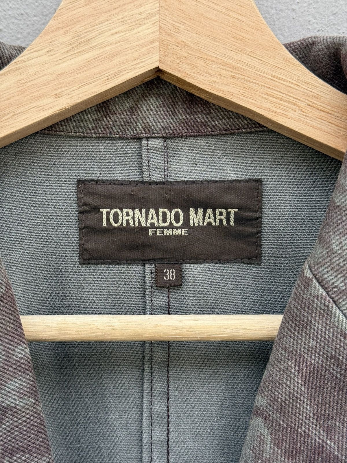 Tornado Mart Vintage TORNADO MART FEMME Fullprint Floral Abstract Size S / US 4 / IT 40 - 3 Thumbnail
