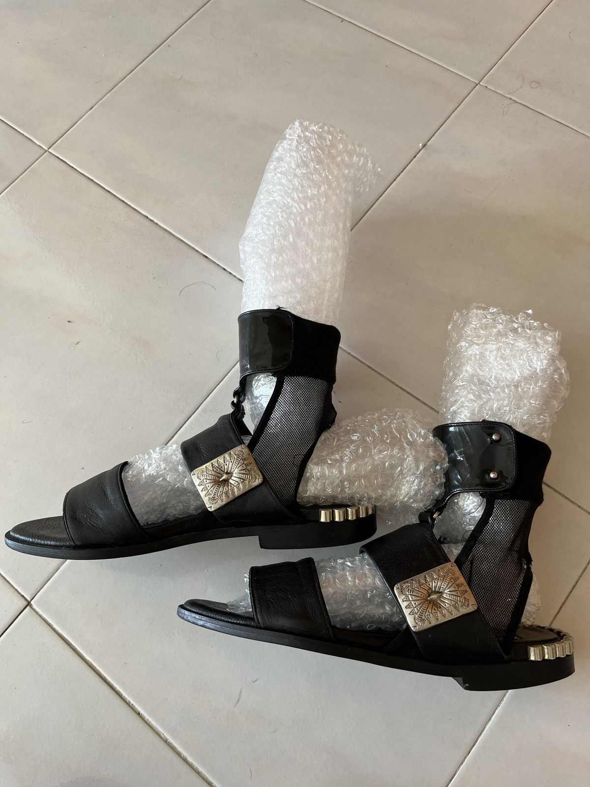 Toga Toga Achives Metal Sandal Size US 7 / IT 37 - 15 Thumbnail