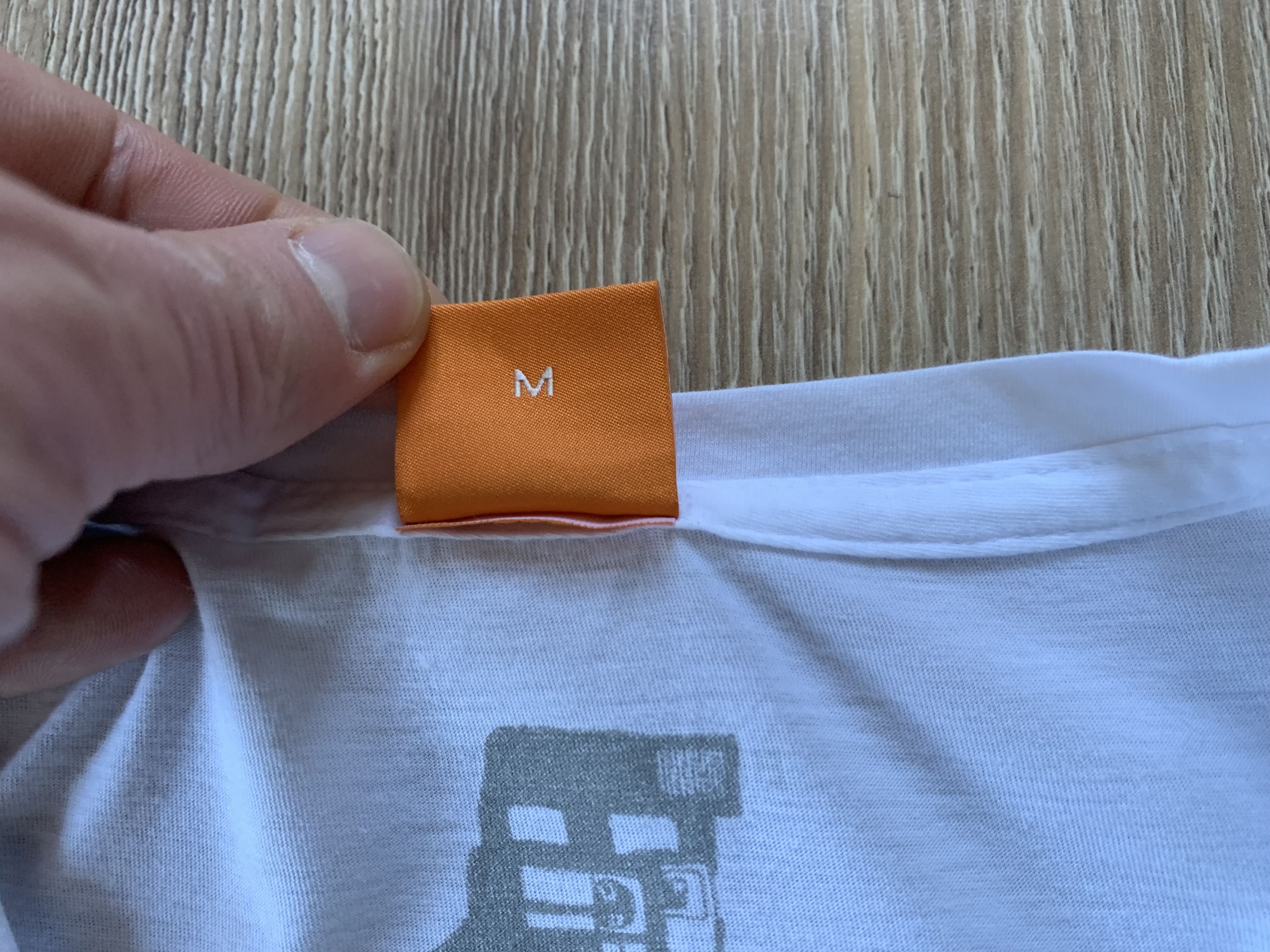 Hugo Boss Hugo Boss Orange Snapshot Diary White Printed T Shirt Size US M / EU 48-50 / 2 - 7 Thumbnail