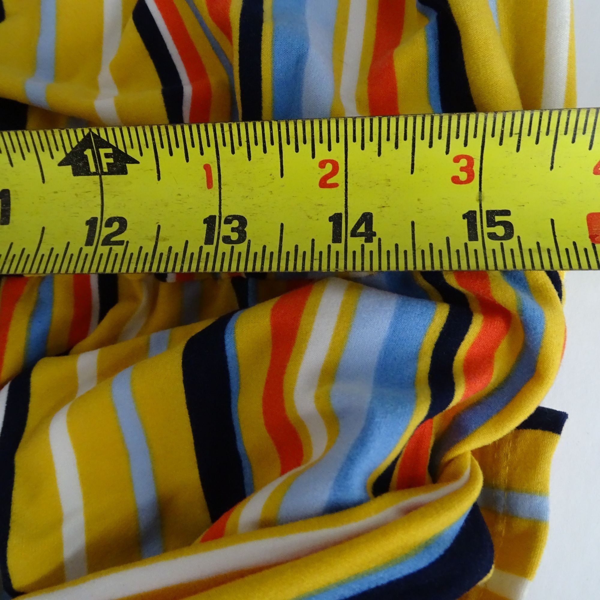 Other Eye Candy Multicolor Striped Off-Shoulder Jumpsuit Size 1X Size 40" / US 18 - 12 Thumbnail