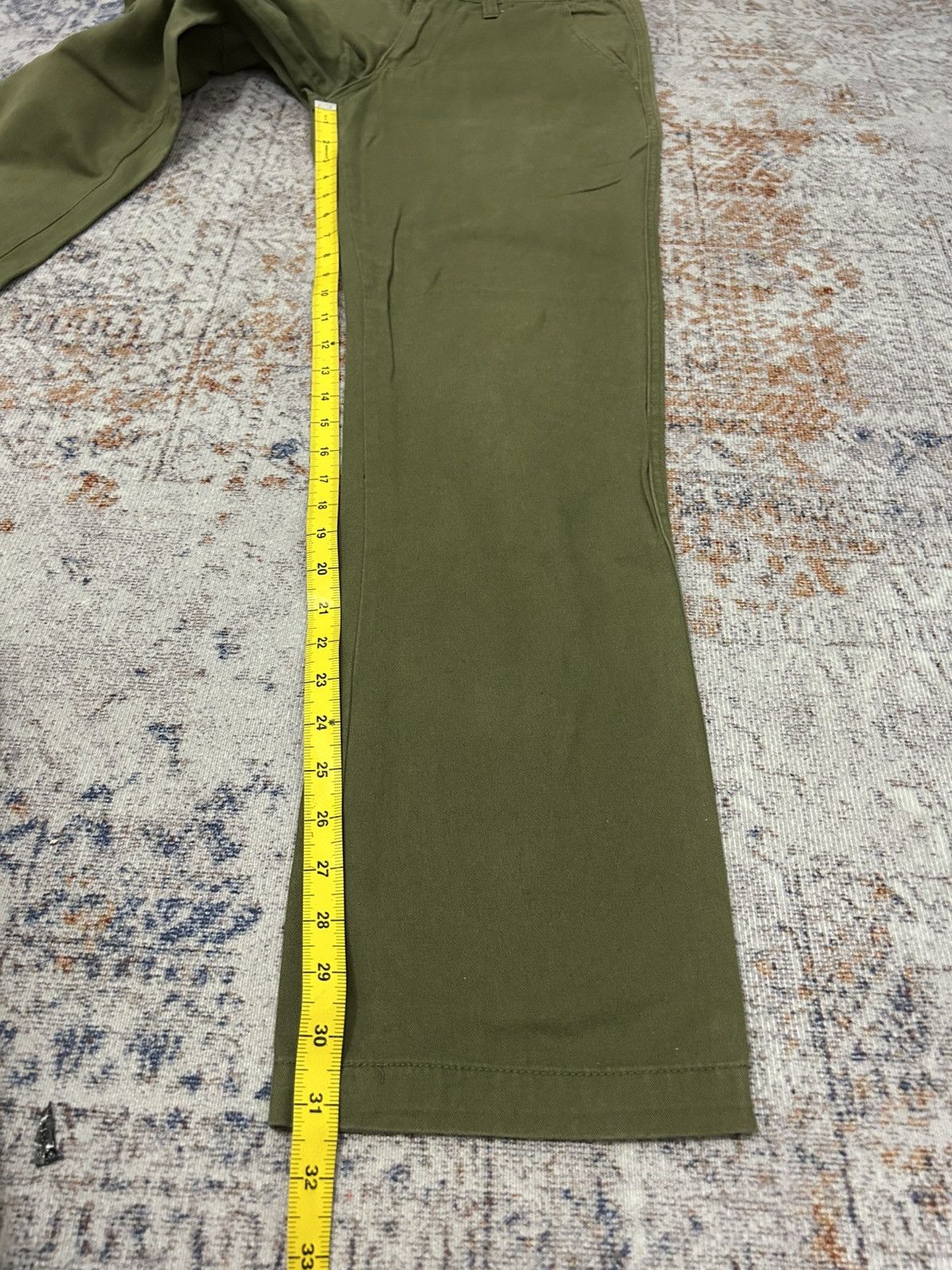 Tete Homme Vintage Sun Faded Tete Homme Issey Miyake Buckle Back Pants Size US 31 - 16 Thumbnail