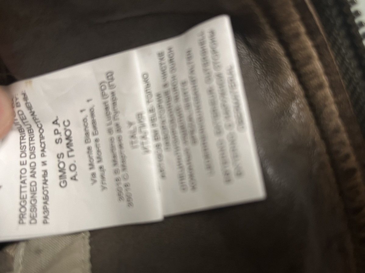 Gimo's Leather jacket. Medium Size US M / EU 48-50 / 2 - 16 Thumbnail