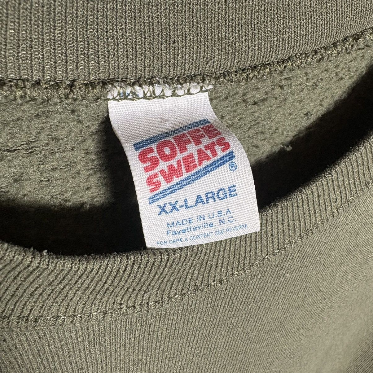 Vintage Vintage 90s USMC Reflector Logo Crewneck Sweatshirt Size US XXL / EU 58 / 5 - 5 Thumbnail