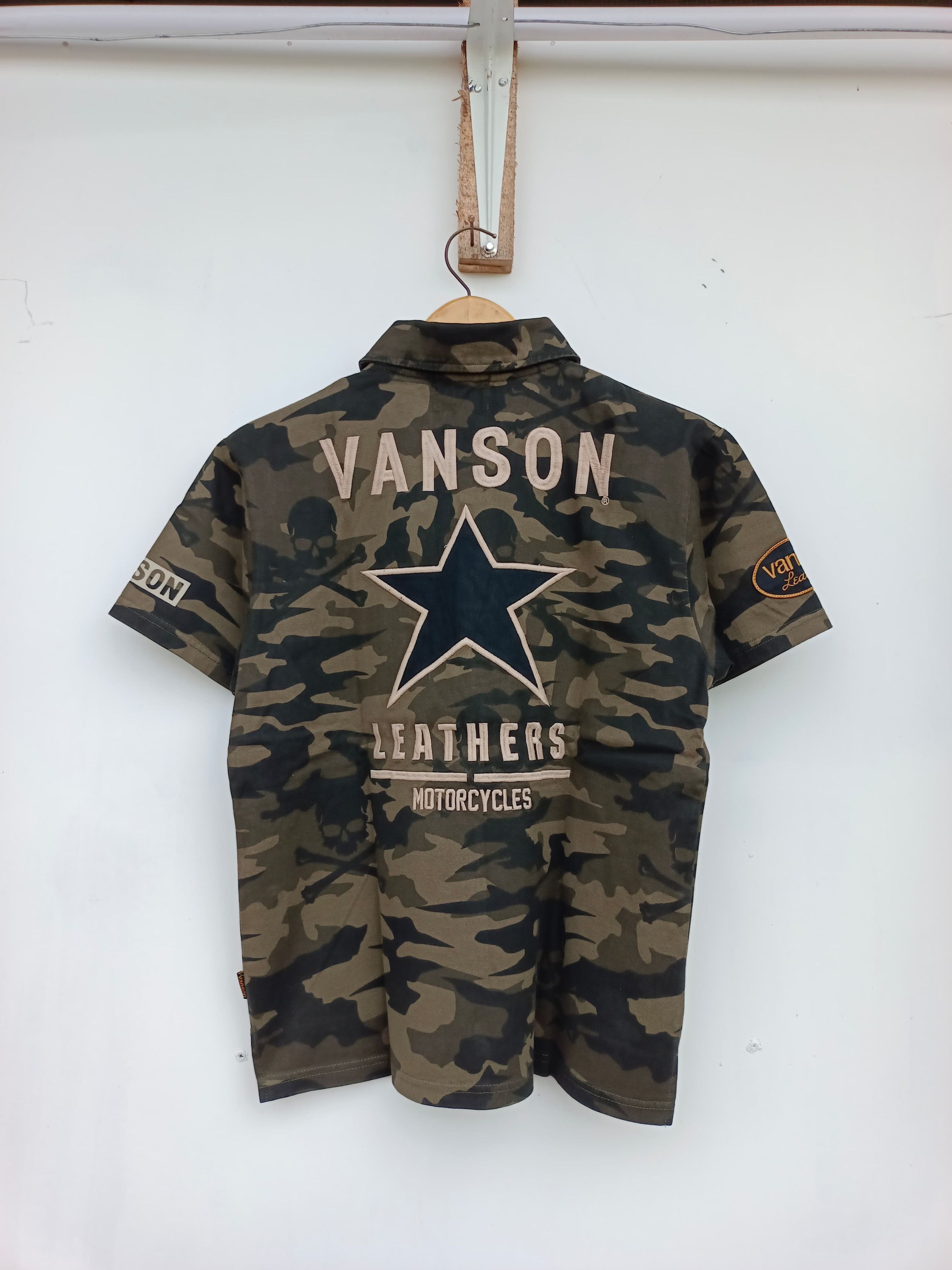 Vanson Leathers Vanson Leathers Camouflage Size US M / EU 48-50 / 2 - 2 Thumbnail