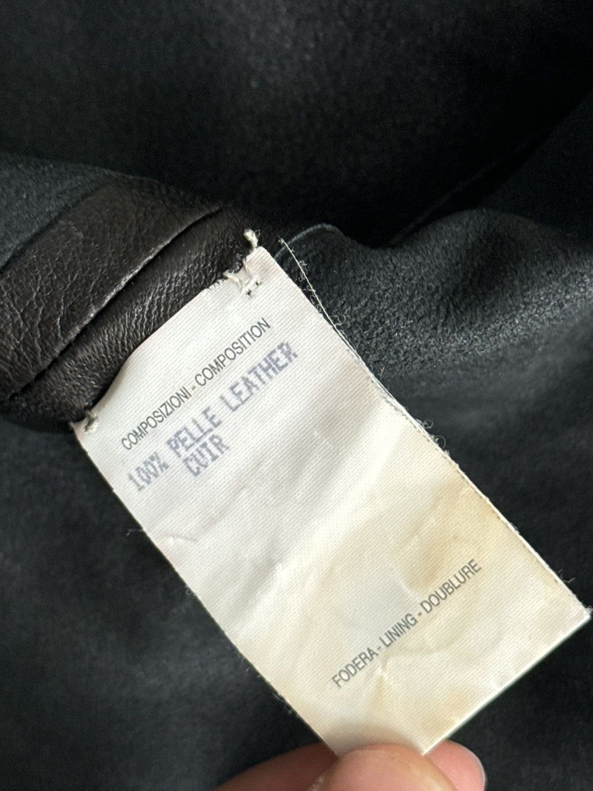 Gucci Gucci by Tom Ford F/W 1999 Runway Leather Black Jacket Size S / US 4 / IT 40 - 9 Thumbnail