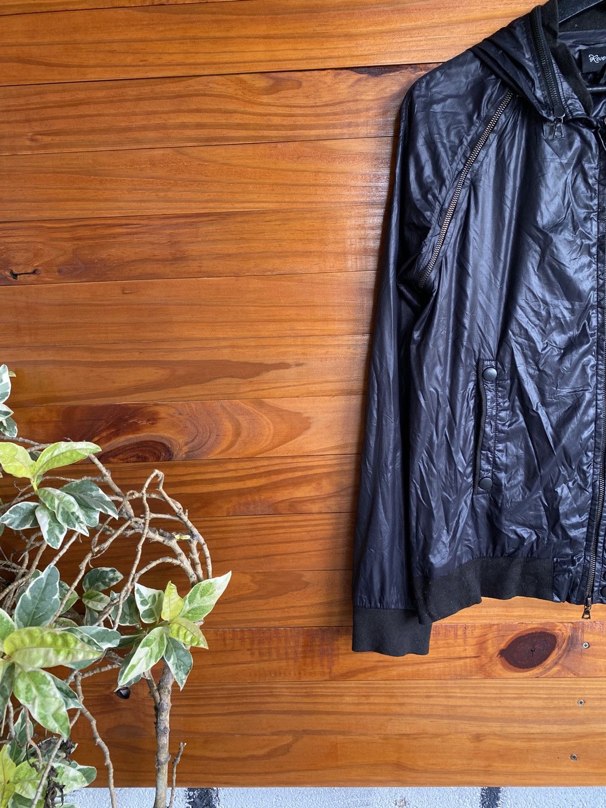 Japanese Brand Reverence Lightweight Hooded Jacket – Black Technical Zip Size US S / EU 44-46 / 1 - 6 Thumbnail