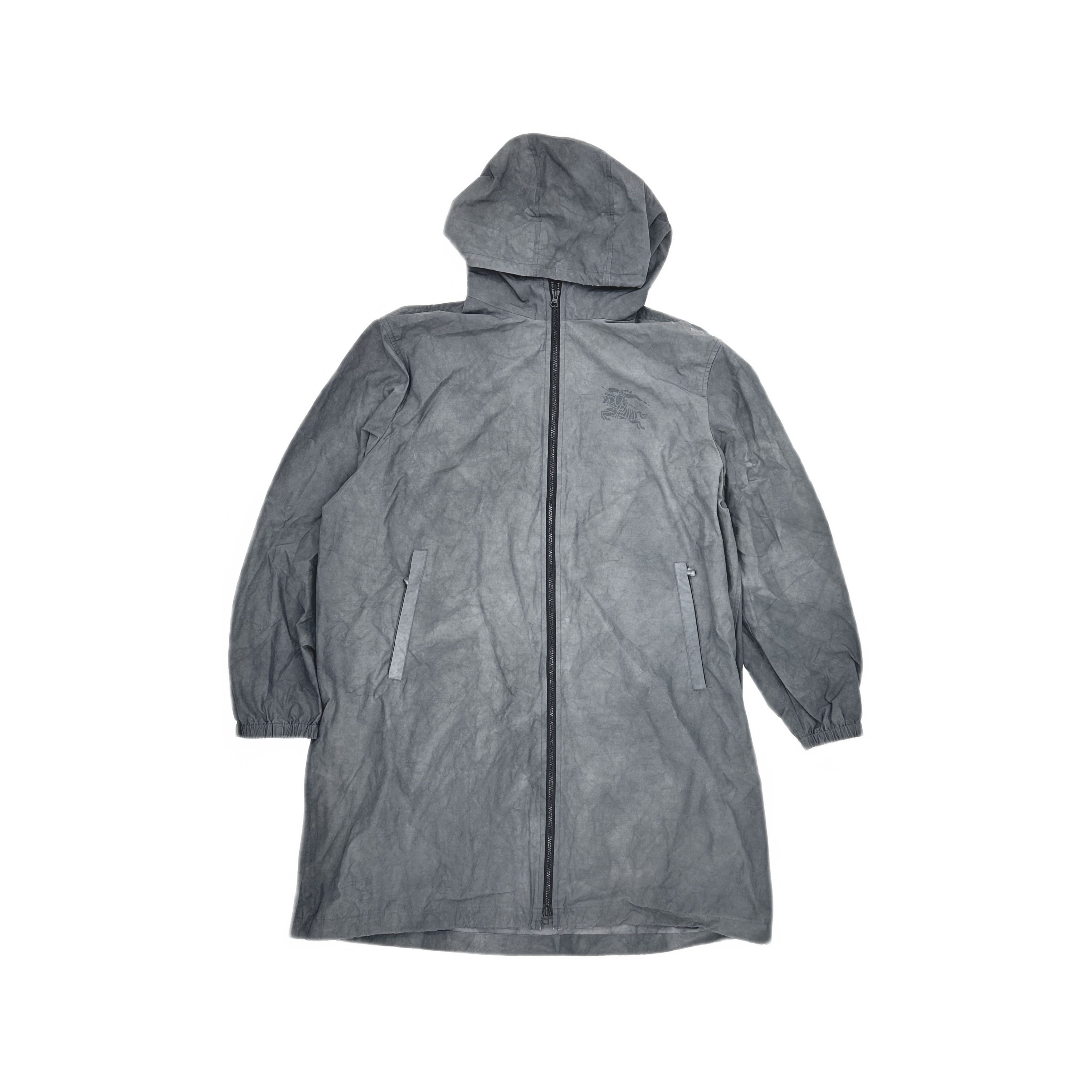 Burberry Burberry Logo Print Hooded Jacket Size L Size US L / EU 52-54 / 3 - 1 Thumbnail