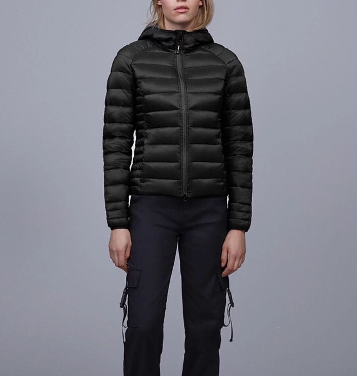 Canada Goose Canada Goose Brookvale women's black logo puffer XS Size XS / US 0-2 / IT 36-38 - 2 Thumbnail