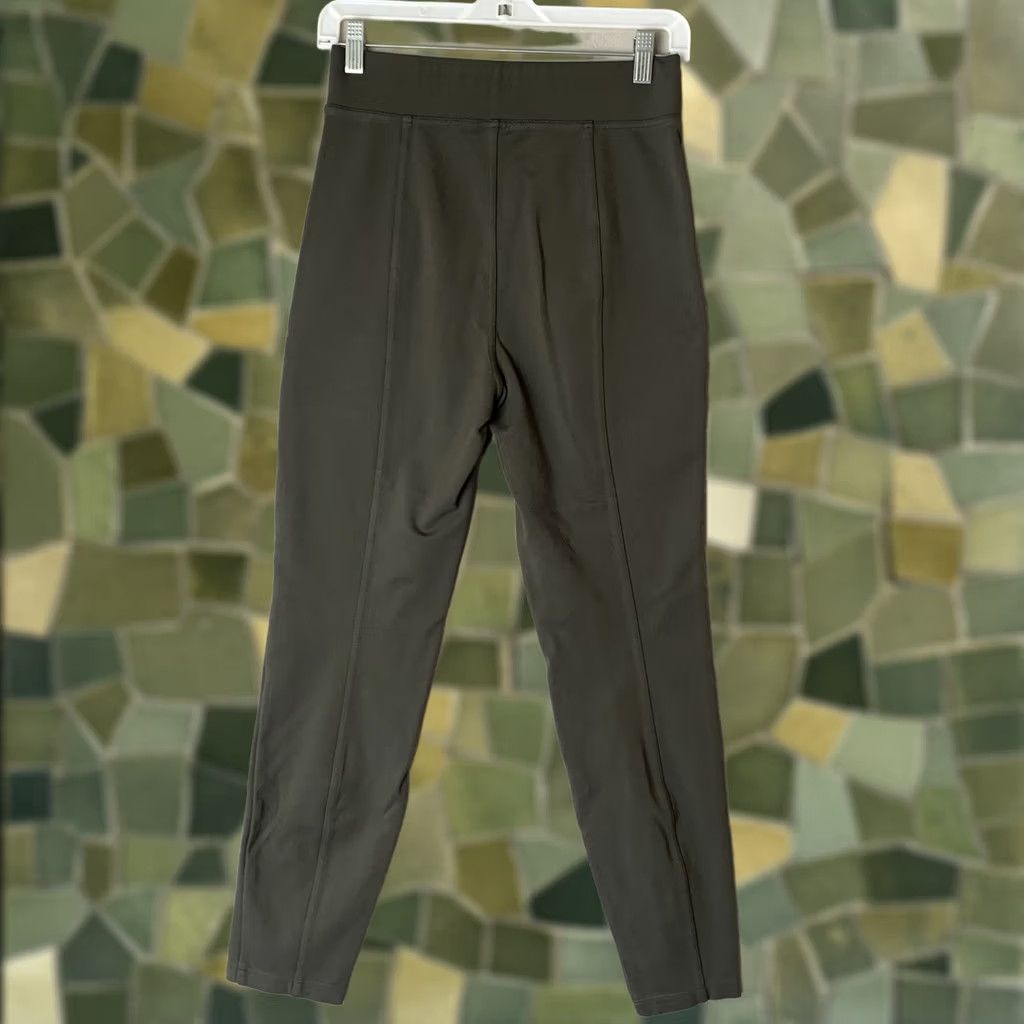 Vintage Halara Pants Women Medium Green Pull On Jogger Career Preppy Minimalist Size 32" / US 10 / IT 46 - 1 Thumbnail
