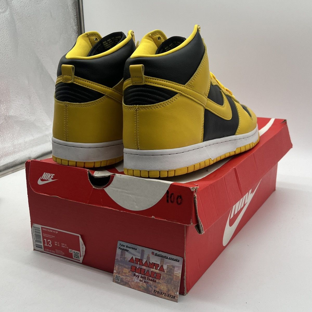 Nike Nike dunk high Iowa Size US 13 / EU 46 - 5 Thumbnail