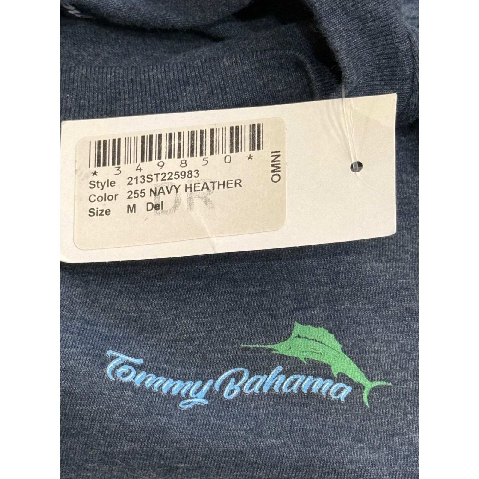 Tommy Bahama NEW TOMMY BAHAMA T-Shirt Rummin The Table Mens Medium Navy Size US M / EU 48-50 / 2 - 7 Thumbnail