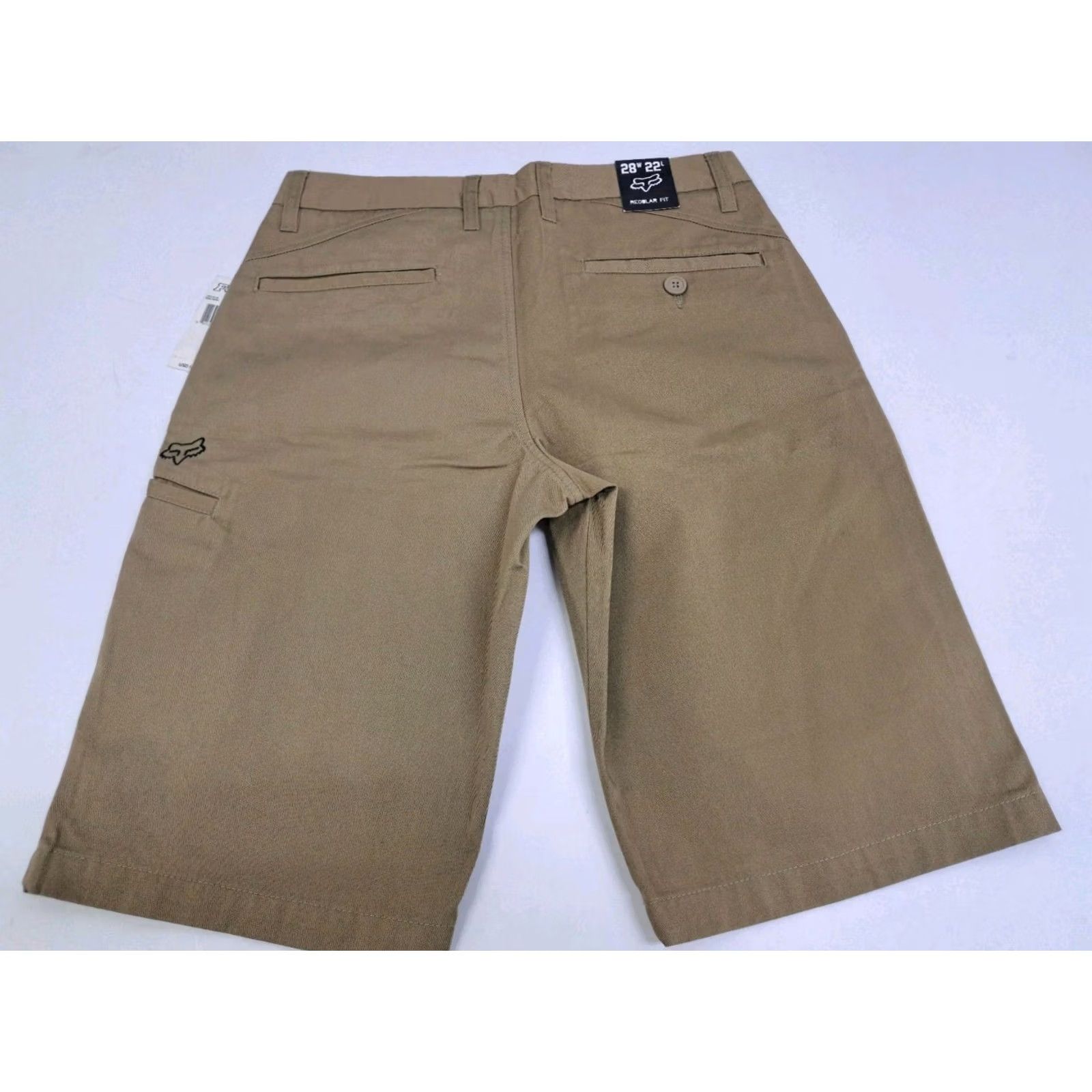 Vintage Fox Essex Chino Regular Fit Shorts Mens Khaki 28W/22L NWT Size US 28 / EU 44 - 3 Thumbnail