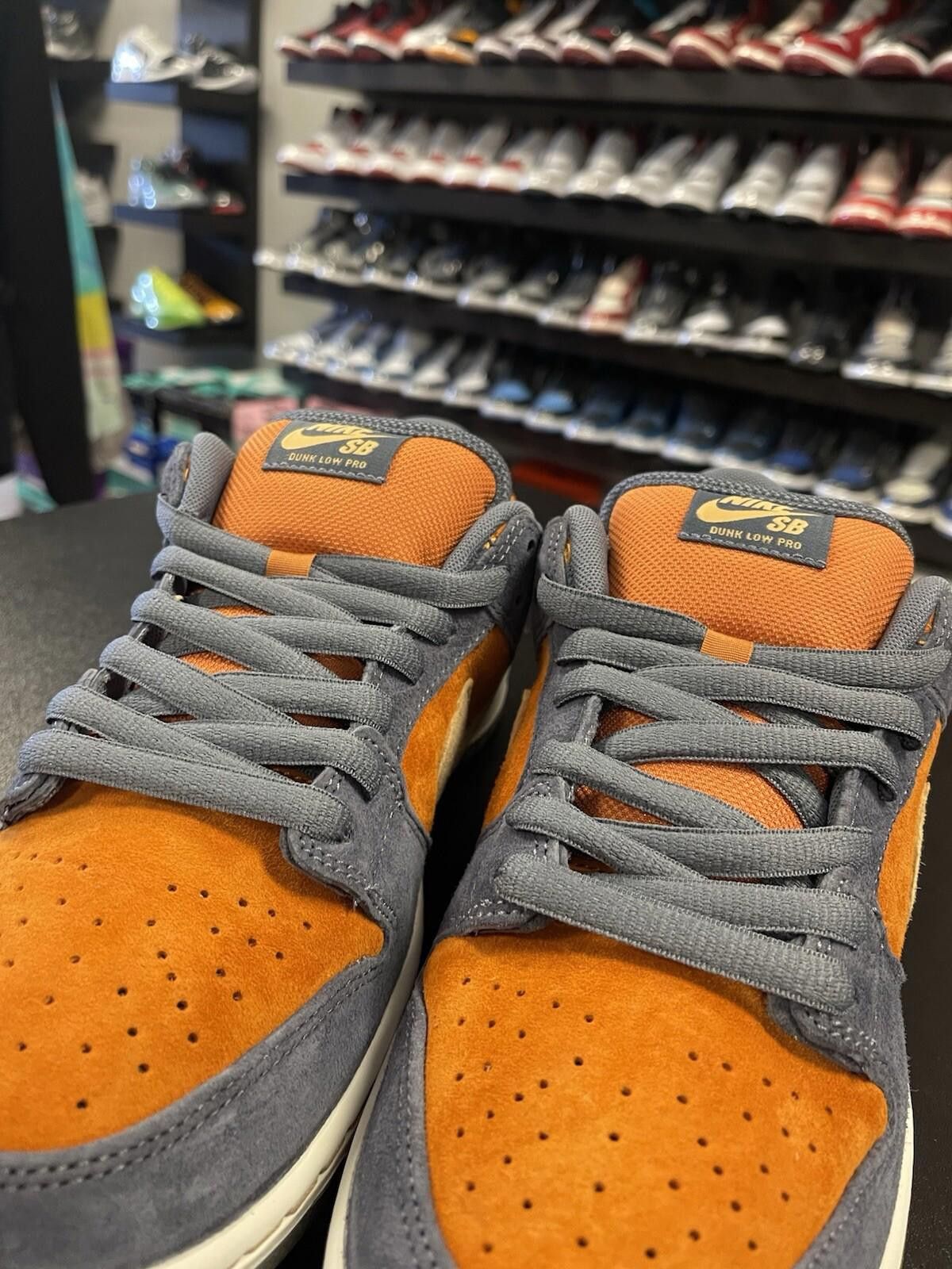 Nike Size 10 - Nike Dunk SB Low Light Carbon Monarch Brand New! Size US 10 / EU 43 - 6 Thumbnail
