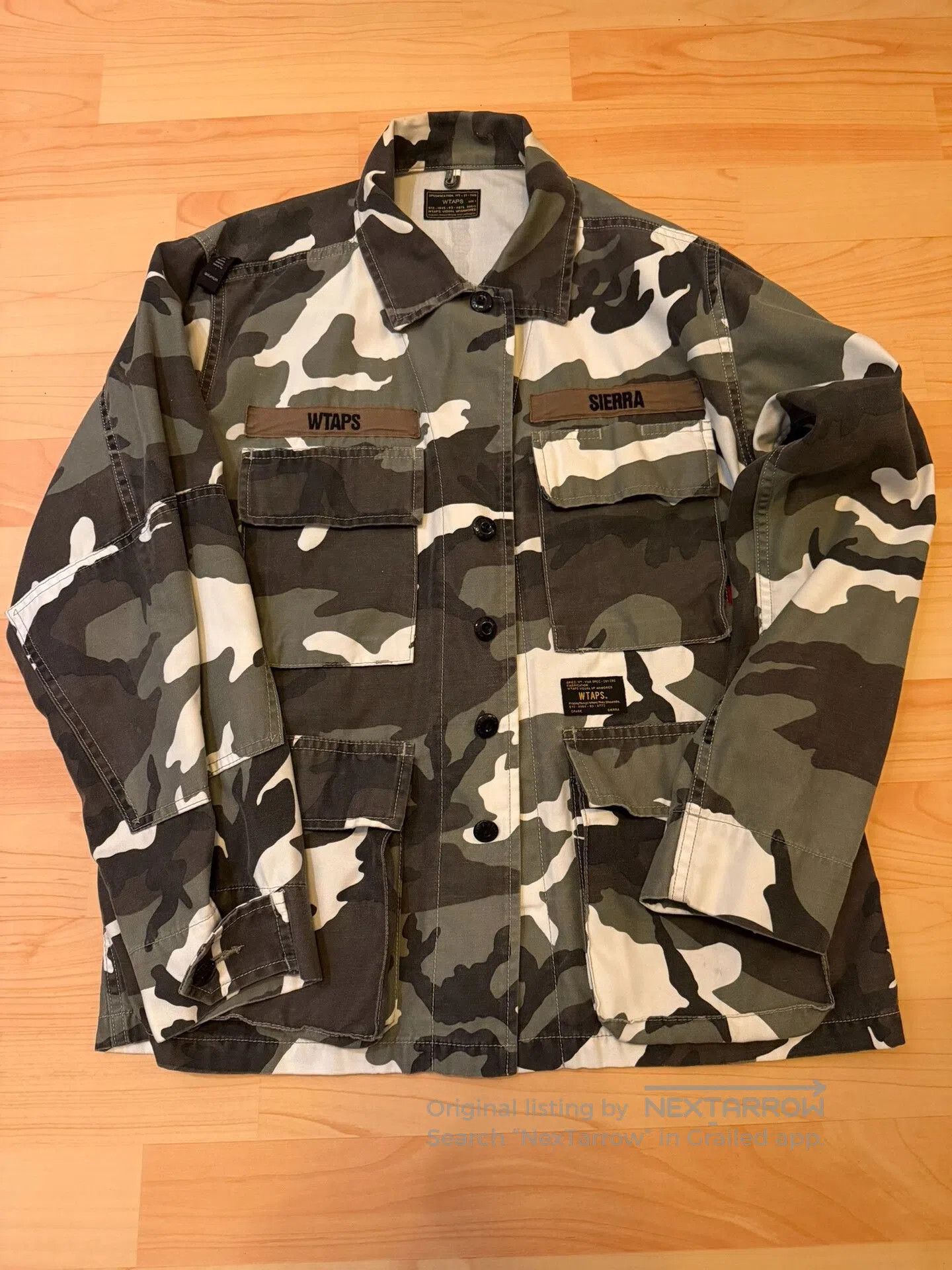 Wtaps WTAPS 16SS Jungle Camo Shirt Jacket. Size US S / EU 44-46 / 1 - 1 Thumbnail