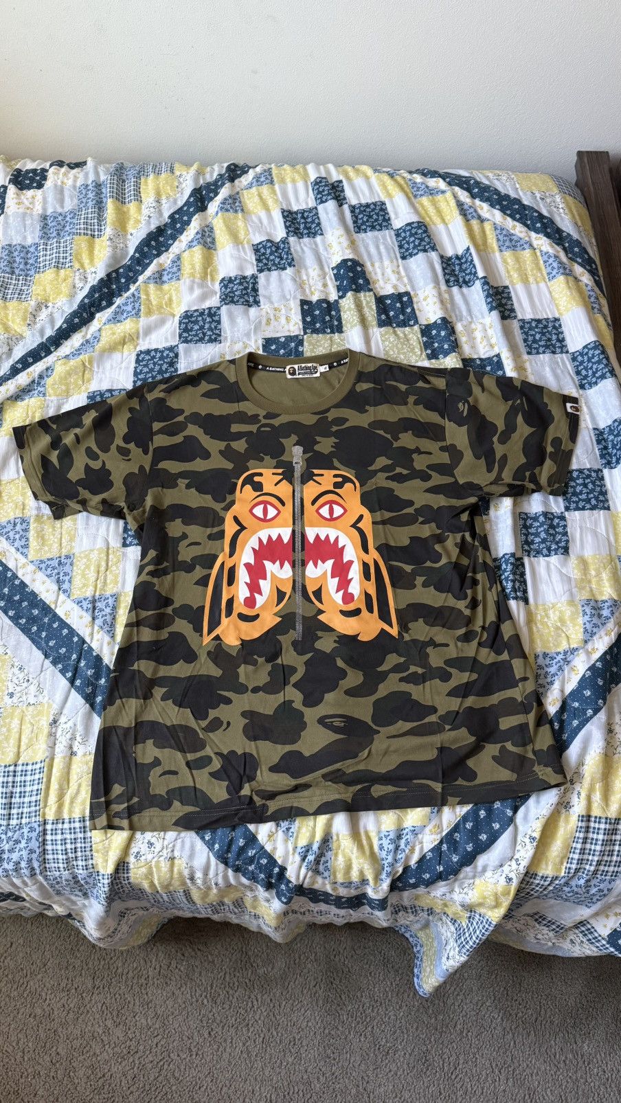 Bape Bape Camo Funthera Militia T-Shirt Size US XL / EU 56 / 4 - 1 Thumbnail