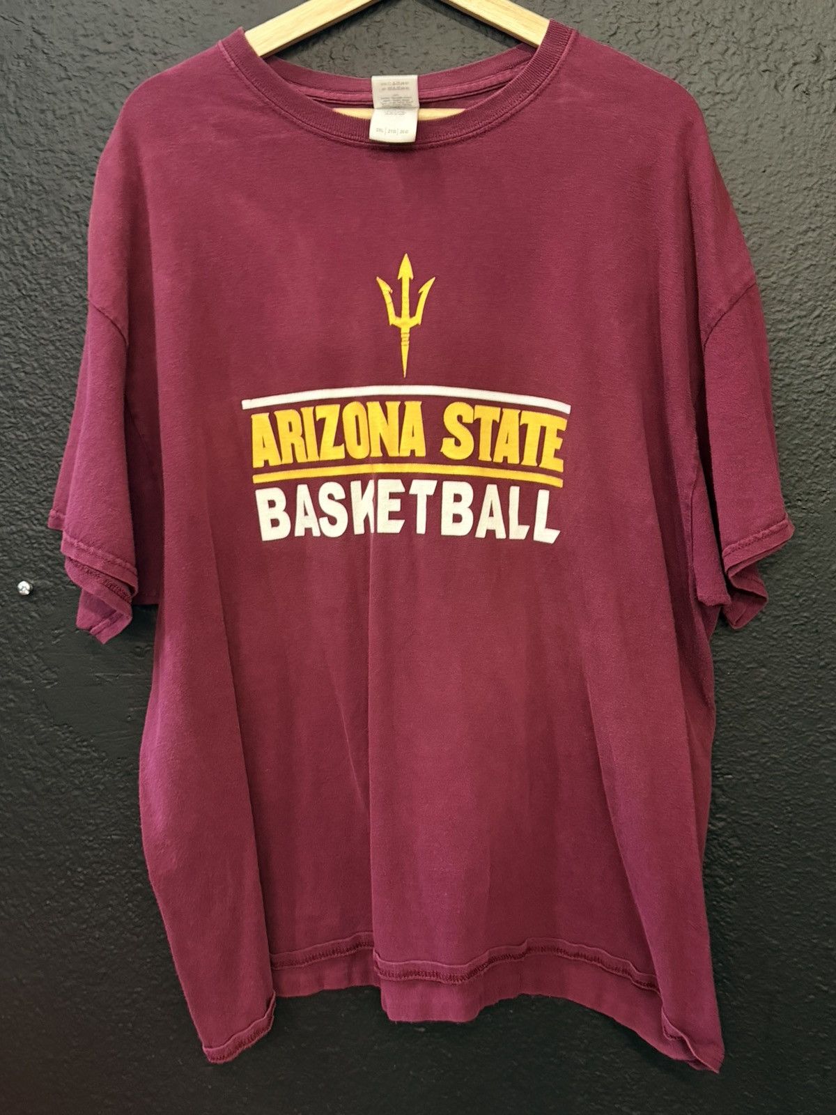 Vintage Vintage asu basketball Tee Size US XXL / EU 58 / 5 - 1 Thumbnail