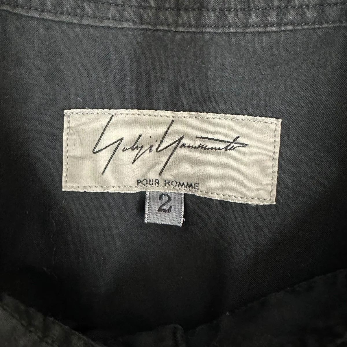 Yohji Yamamoto 🐎 2 Tone Shirt Size US M / EU 48-50 / 2 - 10 Thumbnail