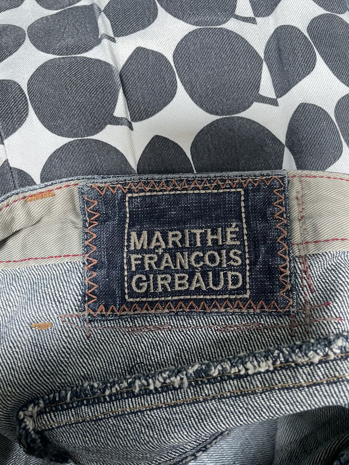 If Six Was Nine × Marithe + Francois Girbaud Marithe Francois Girbaud Repair Jeans Size US 32 / EU 48 - 18 Thumbnail