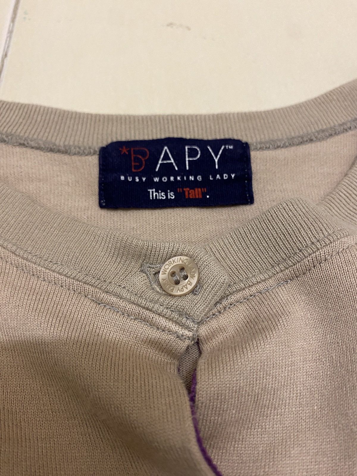 Bape Bapy By Bape Stripe Long Sleeve shirt Size S / US 4 / IT 40 - 7 Thumbnail