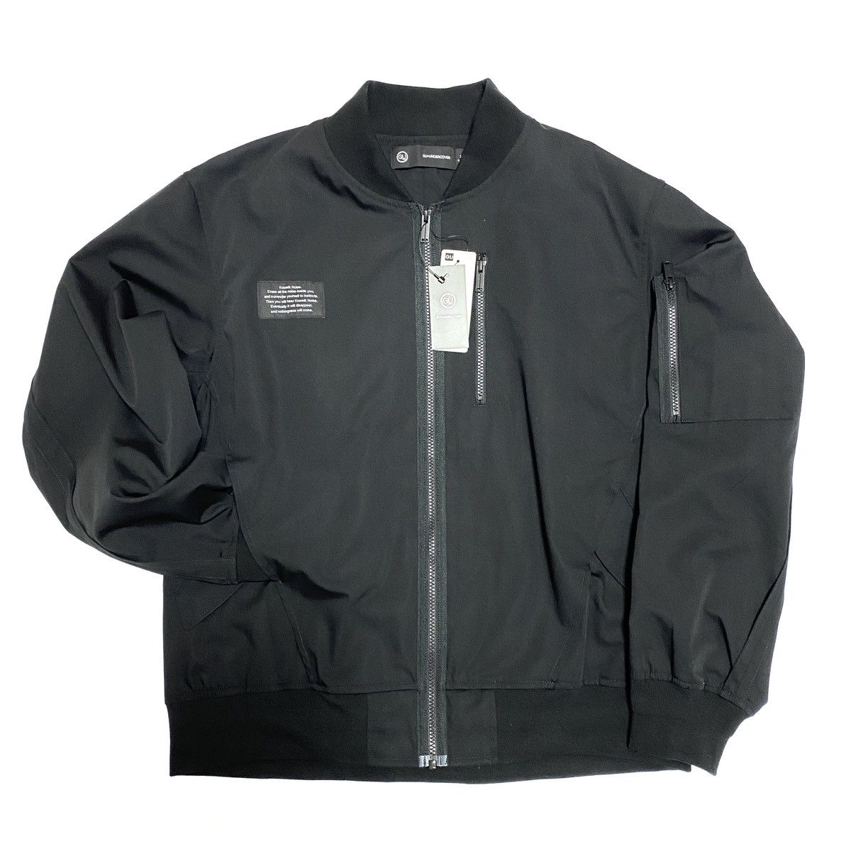image of Jun Takahashi x Undercover × Gu Kosmik Noise Blouson Type Jacket Black, Men's (Size XL)