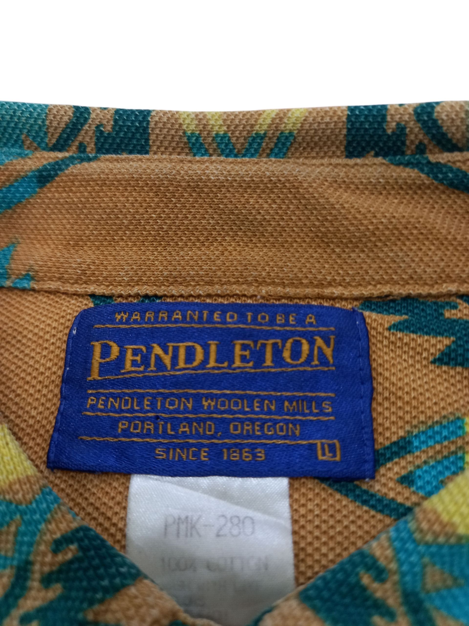 Pendleton Vintage Pendleton Navajo AOP Polo Shirt Size US L / EU 52-54 / 3 - 5 Thumbnail