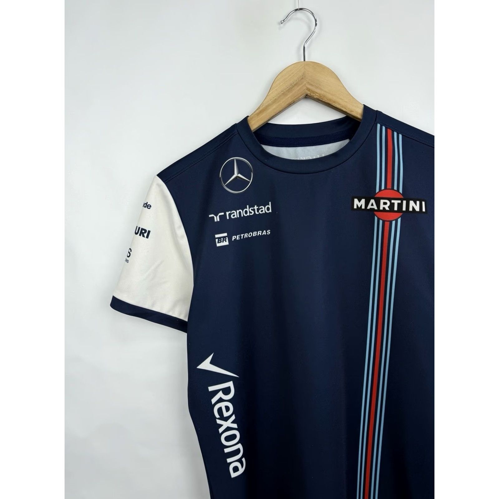 Hackett Hackett Williams Martini Racing Mercedes Jersey F1 Rare Shirt S Mens Multicolor Dark Blue Size US S / EU 44-46 / 1 - 4 Thumbnail