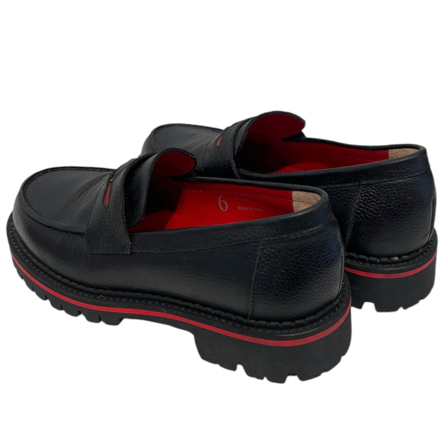 Fugazi Leather Penny Loafers Size US 7 / EU 40 - 2 Thumbnail