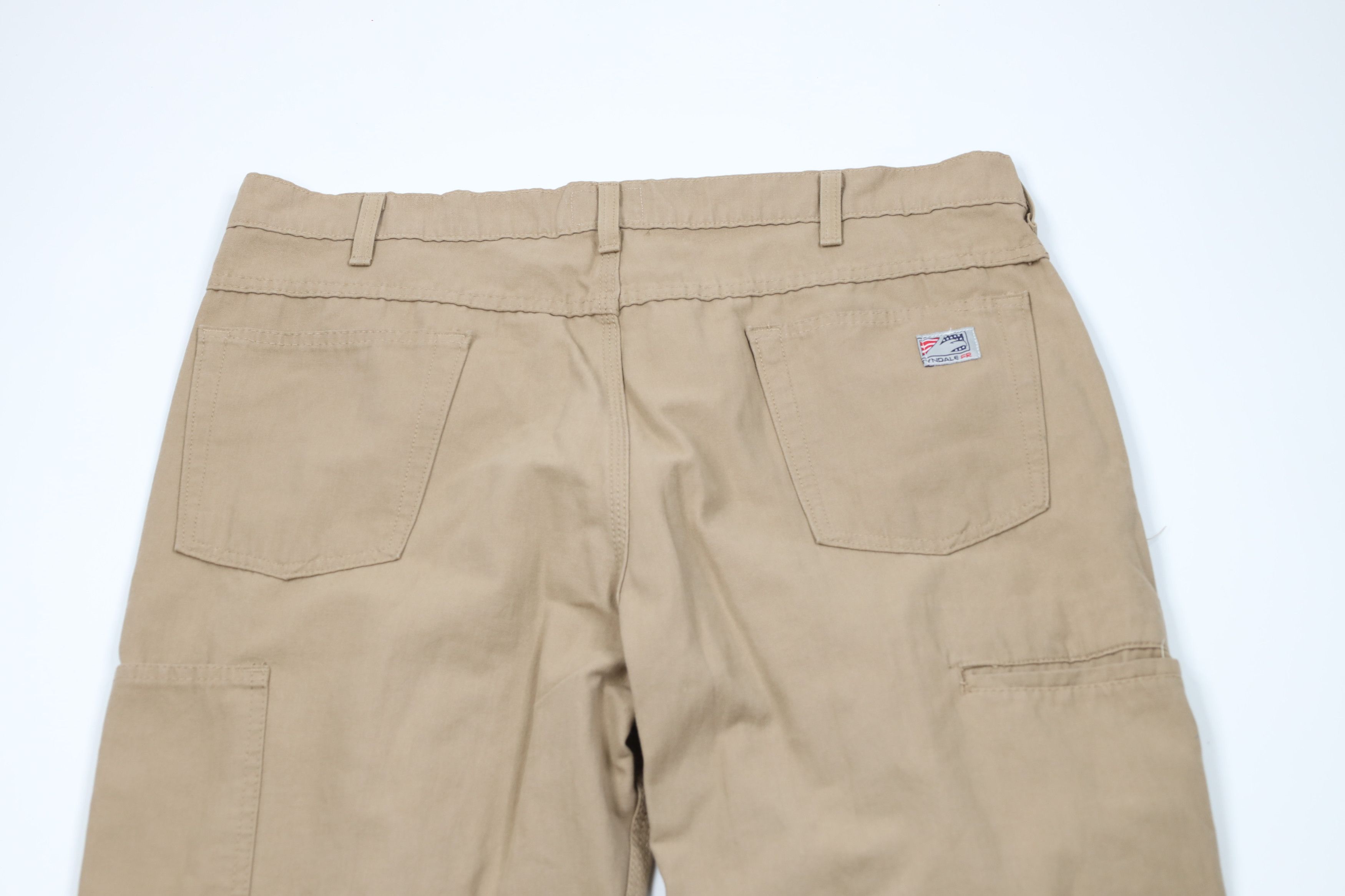 Vintage Tyndale FR Fire Flame Resistant Wide Leg Dungaree Pants USA Size US 38 / EU 54 - 13 Thumbnail