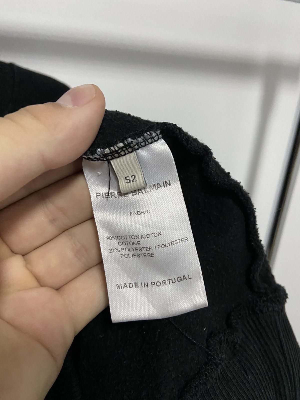 Balmain × Pierre Balmain × Vintage Pierre Balmain luxury sweatshirt big logo vintage Size US L / EU 52-54 / 3 - 6 Thumbnail