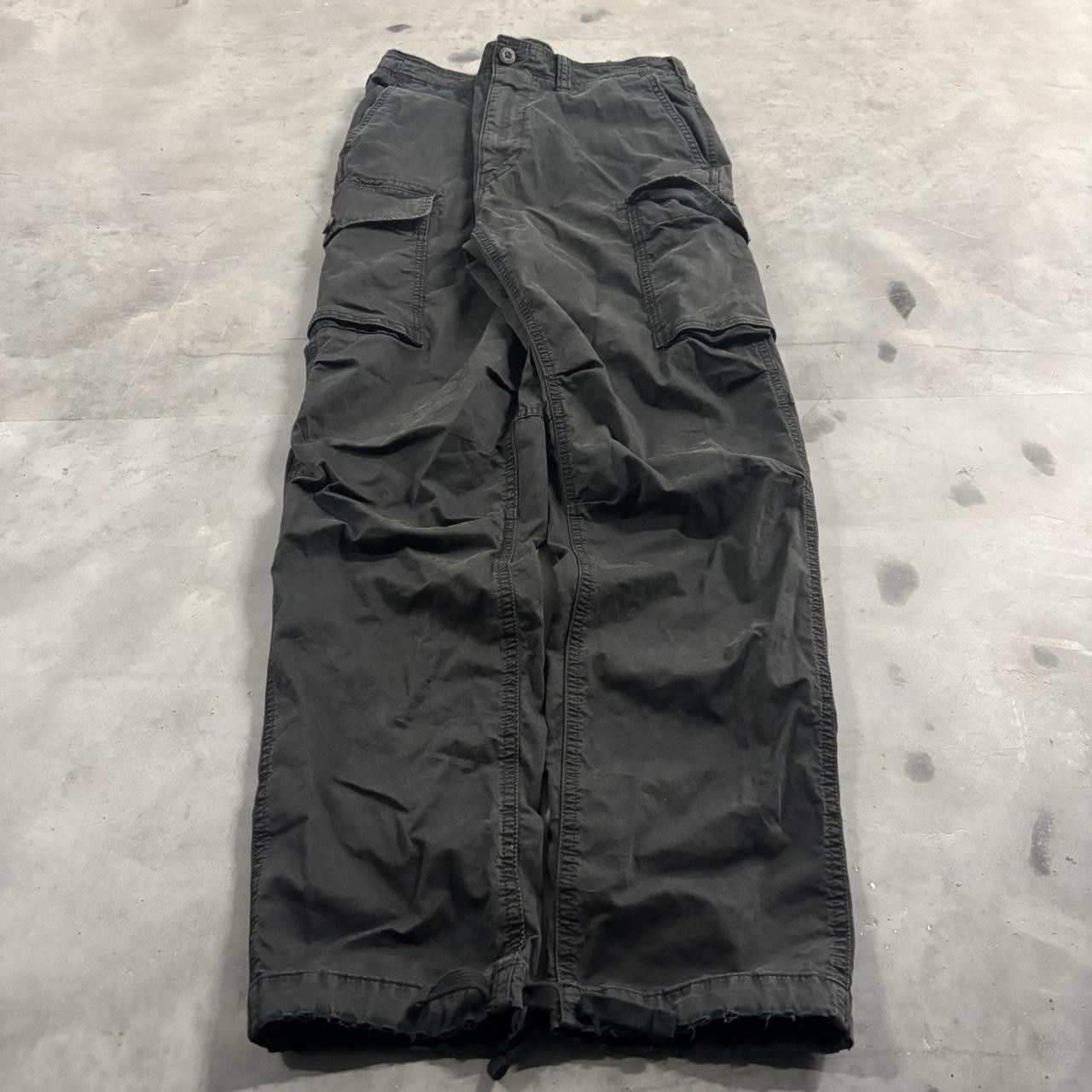 Vintage Crazy Vintage Y2K/2000s Grunge Black Streetwear Cargo Pants! 30x32 Size US 30 / EU 46 - 3 Thumbnail