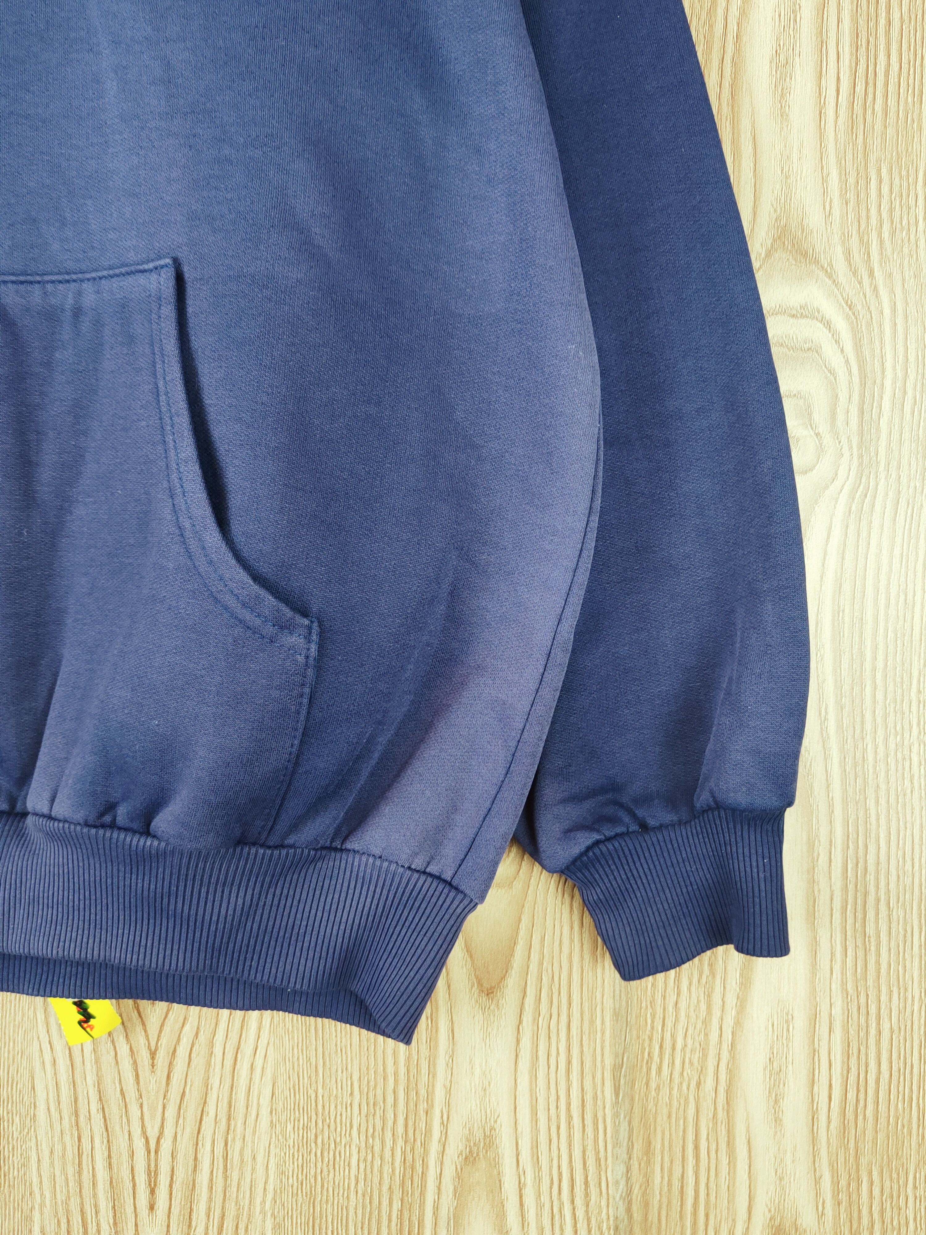 Vintage Spark Dark Blue Faded vintage Hoodie Sweatshirts #W028 Size US L / EU 52-54 / 3 - 6 Thumbnail