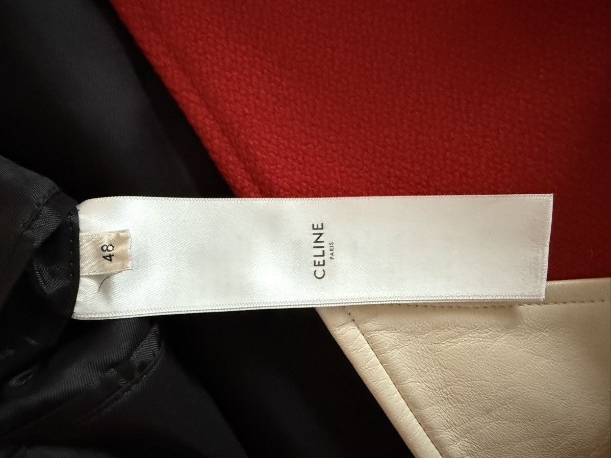 Celine × Hedi Slimane Celine Western Teddy Jacket - Red - Hedi Slimane Size US M / EU 48-50 / 2 - 5 Thumbnail