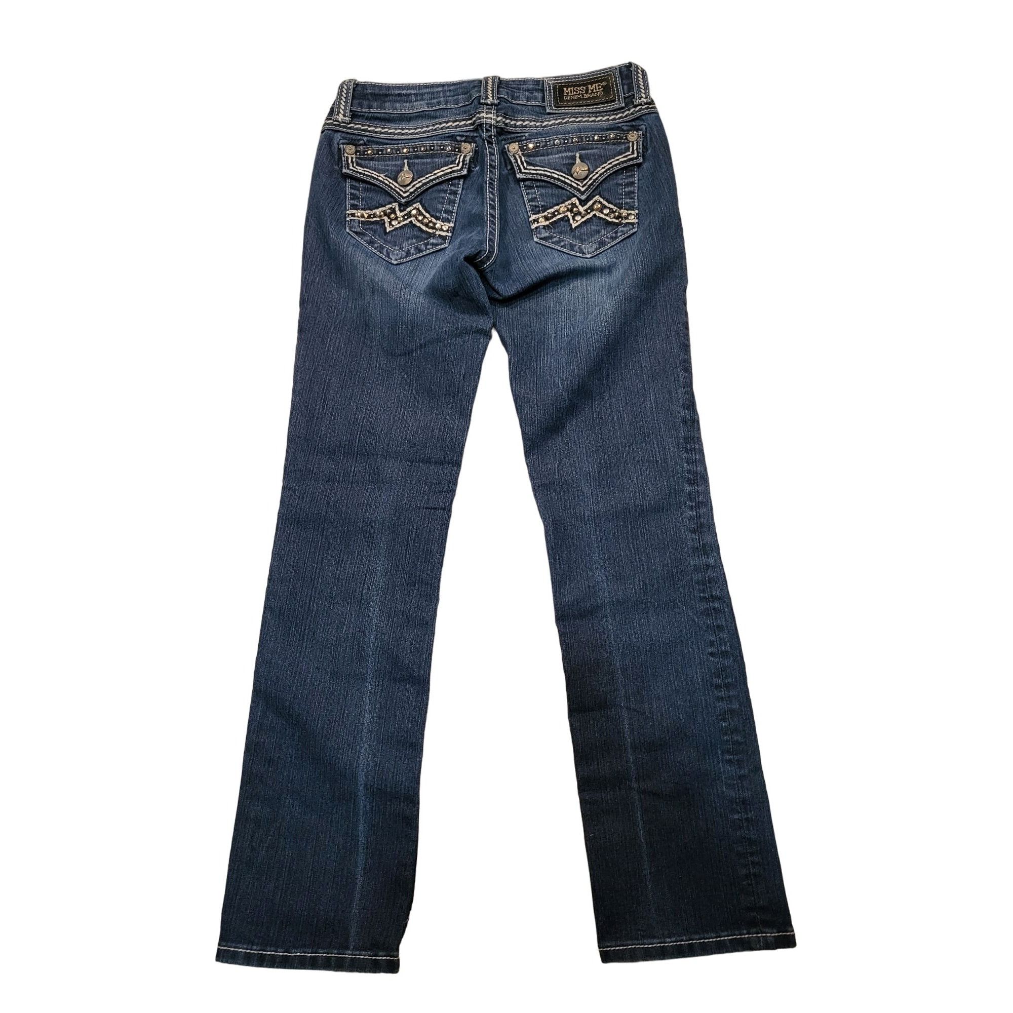 Miss Me Miss Me Easy Capri Jeans Women Sz 26 JE1049EP3 Embroidered B Size 26" / US 2 / IT 38 - 8 Thumbnail