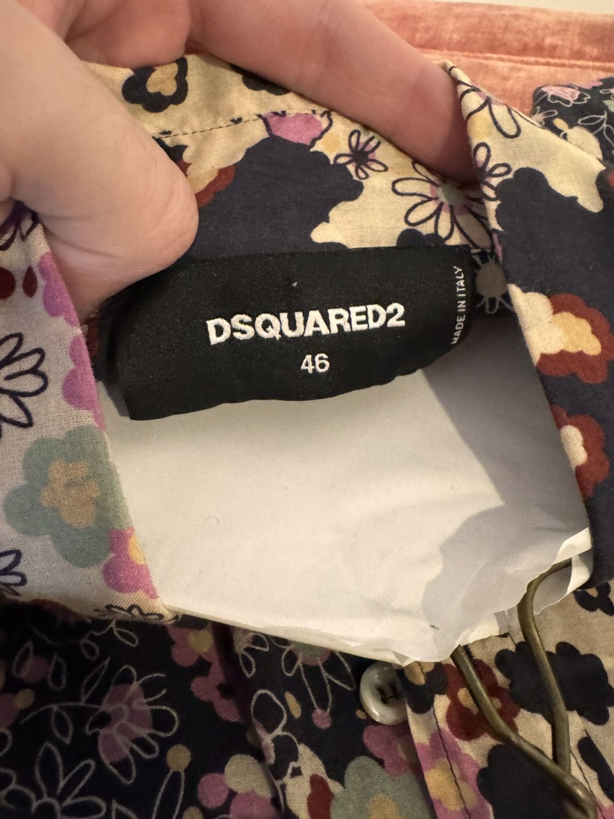 Dsquared2 dsquared2 multi colored dress shirt Size 38S - 3 Thumbnail