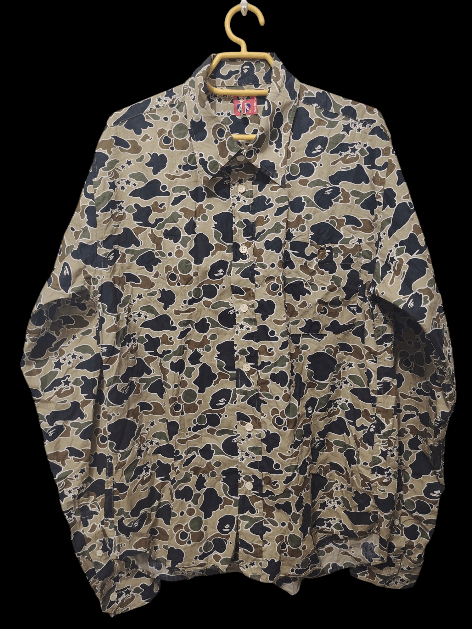 Bape Camouflage A Bathing Ape Bape Shirt Button up Size US L / EU 52-54 / 3 - 1 Thumbnail
